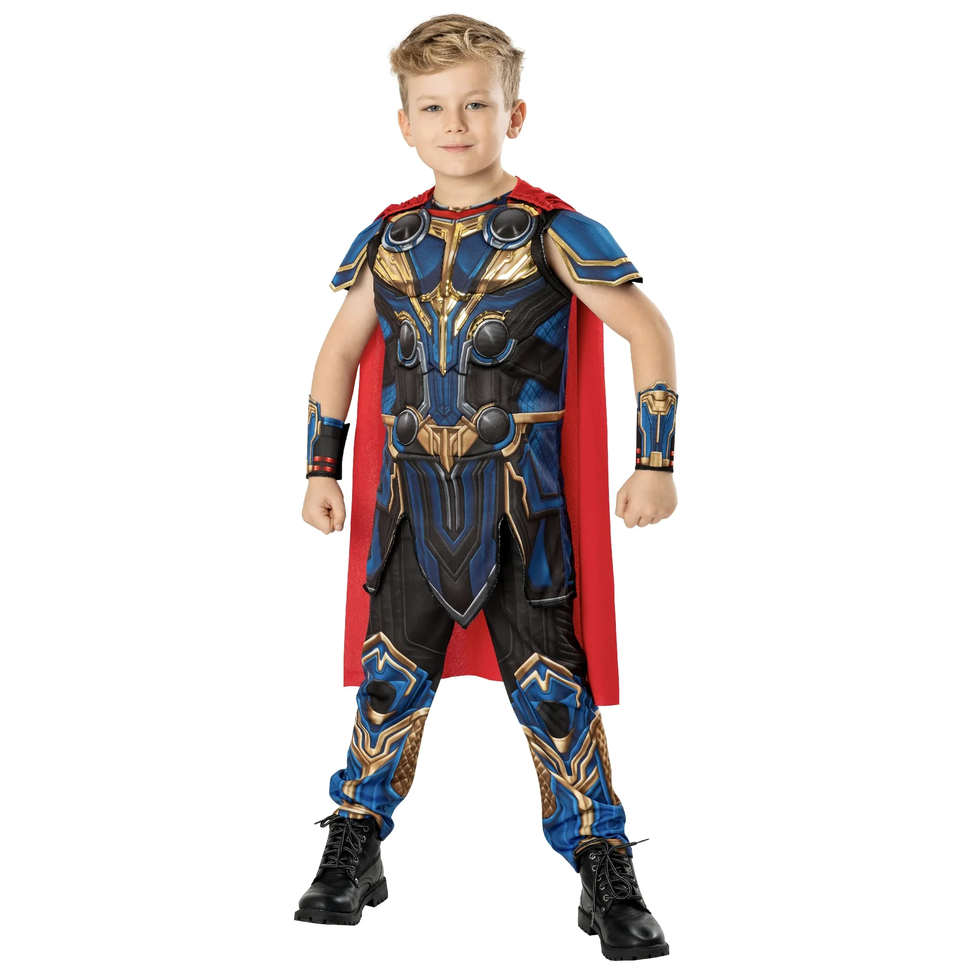 Rubies Official Marvel Thor: Love and Thunder Thor Deluxe Child Costume, Kids Fancy Dress