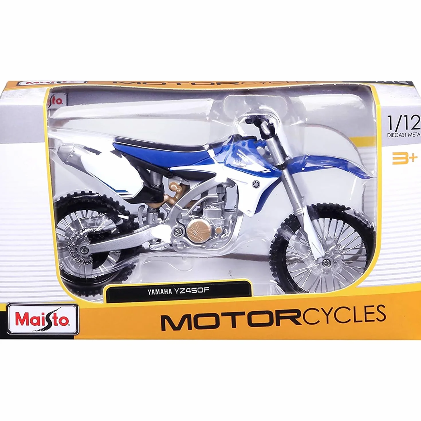 Bburago Maisto Yamaha YZ450F 1:12 Skala