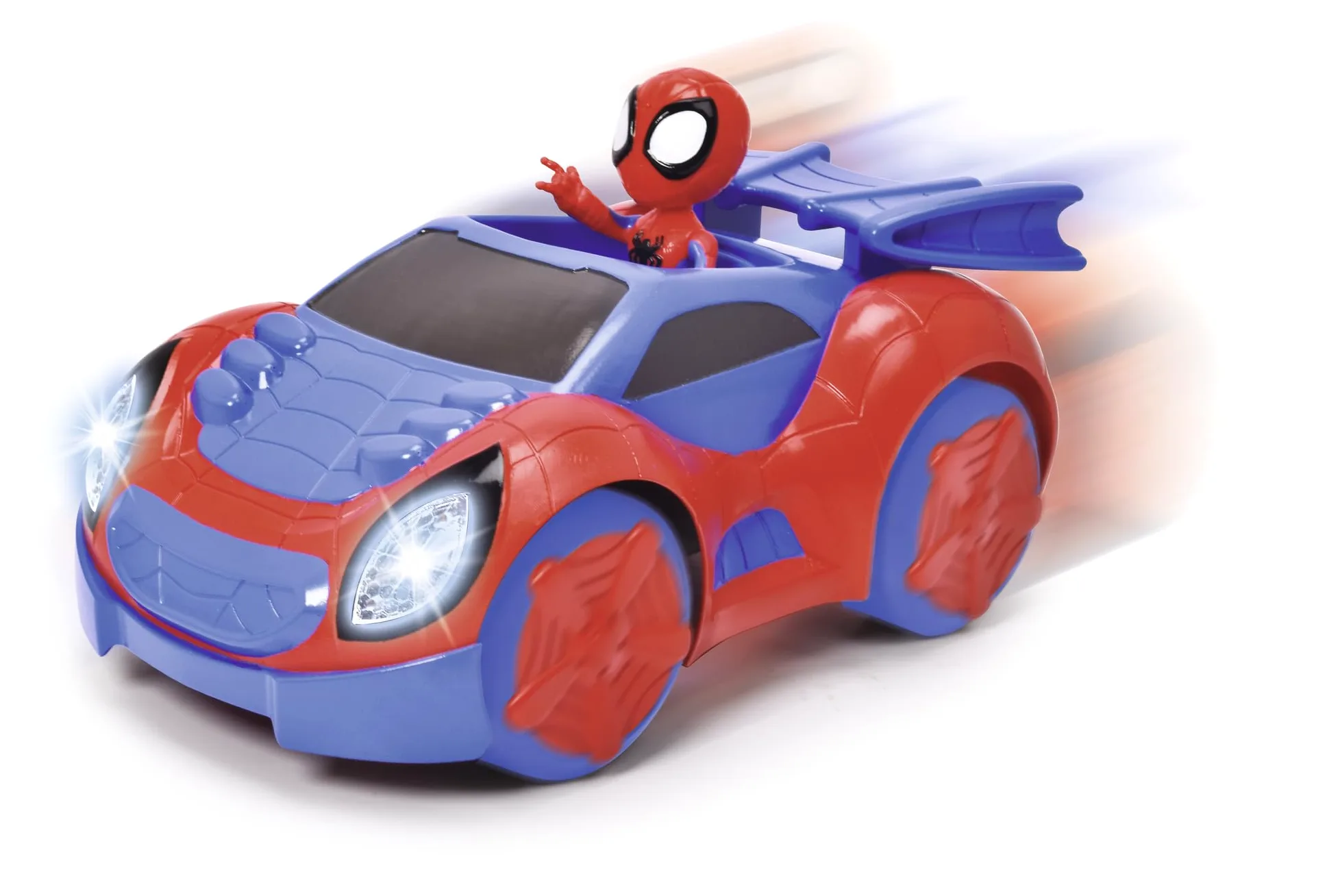 Jada- Radiocomando Spidey Web Crawler, 20323000, cm 17, scala 1:24, 1 canale, +3 anni