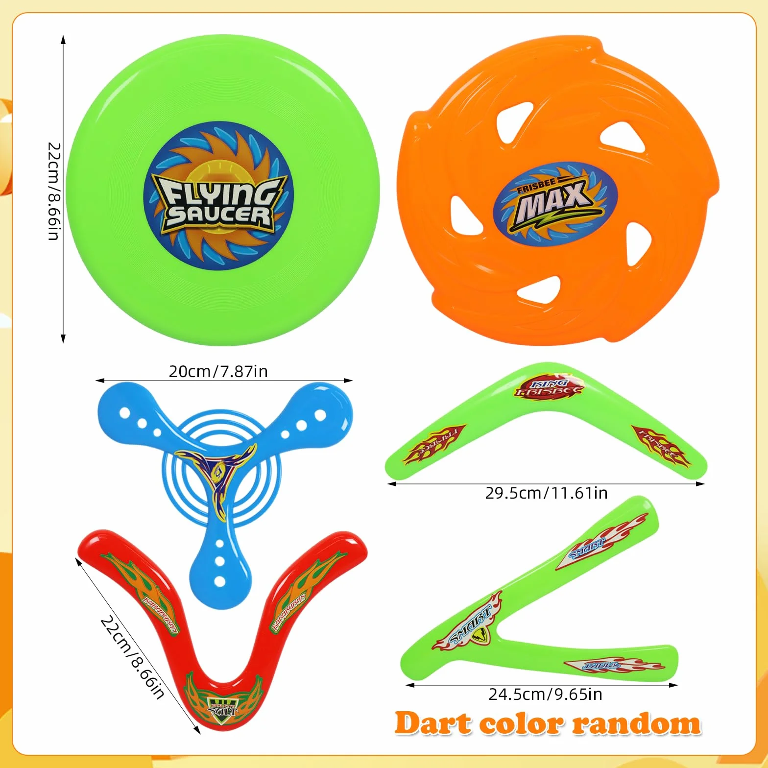 6 Pezzi Set di Boomerang, Boomerang a Forma di V, Boomerang per Principianti Set, Giochi Interattivi Genitore Figlio, Giocattoli per Bambini, All'aperto per Principianti