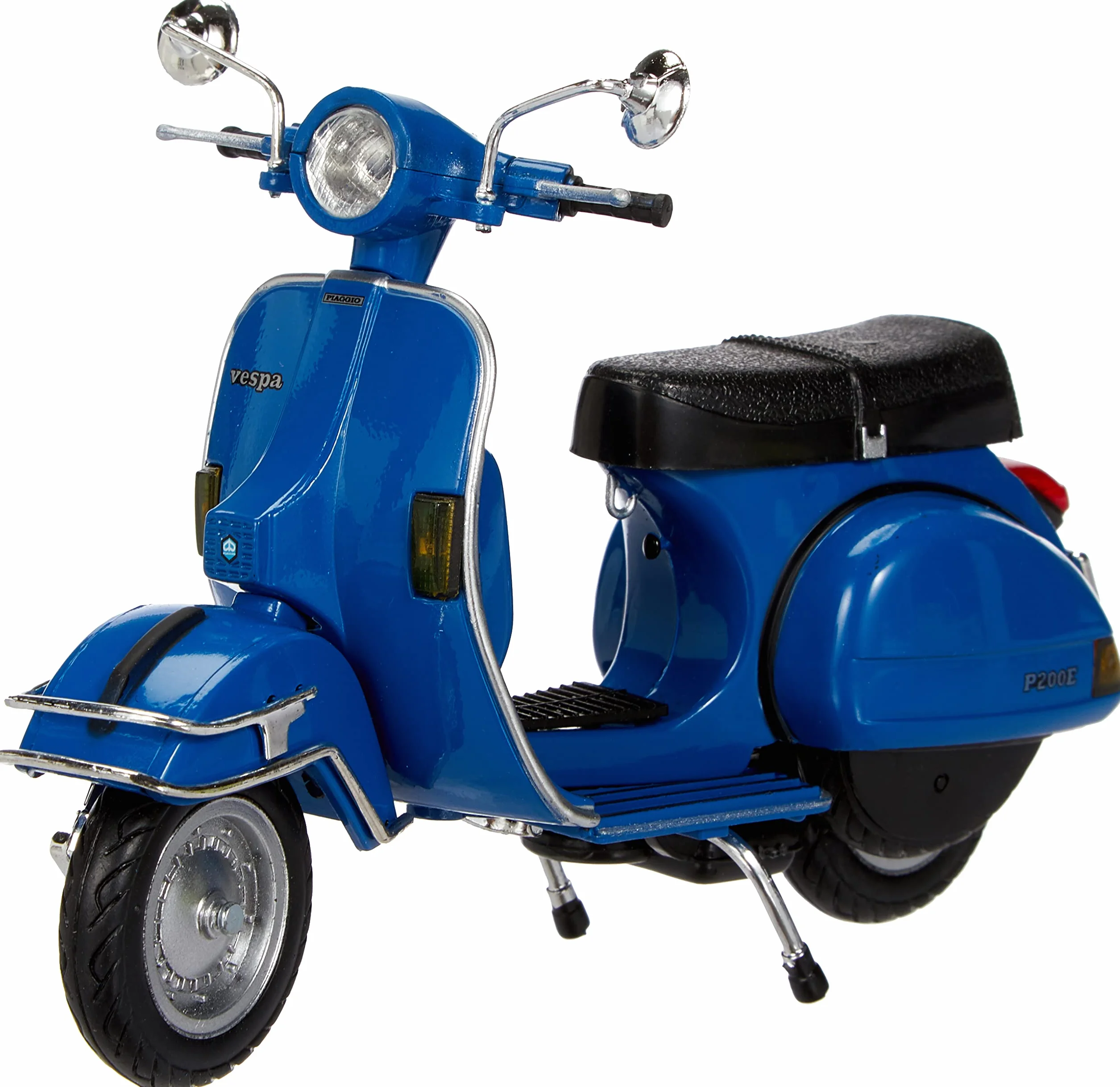 Vespa P200E 1978 NewRay 1:12 Die Cast Azzurro Motorbike