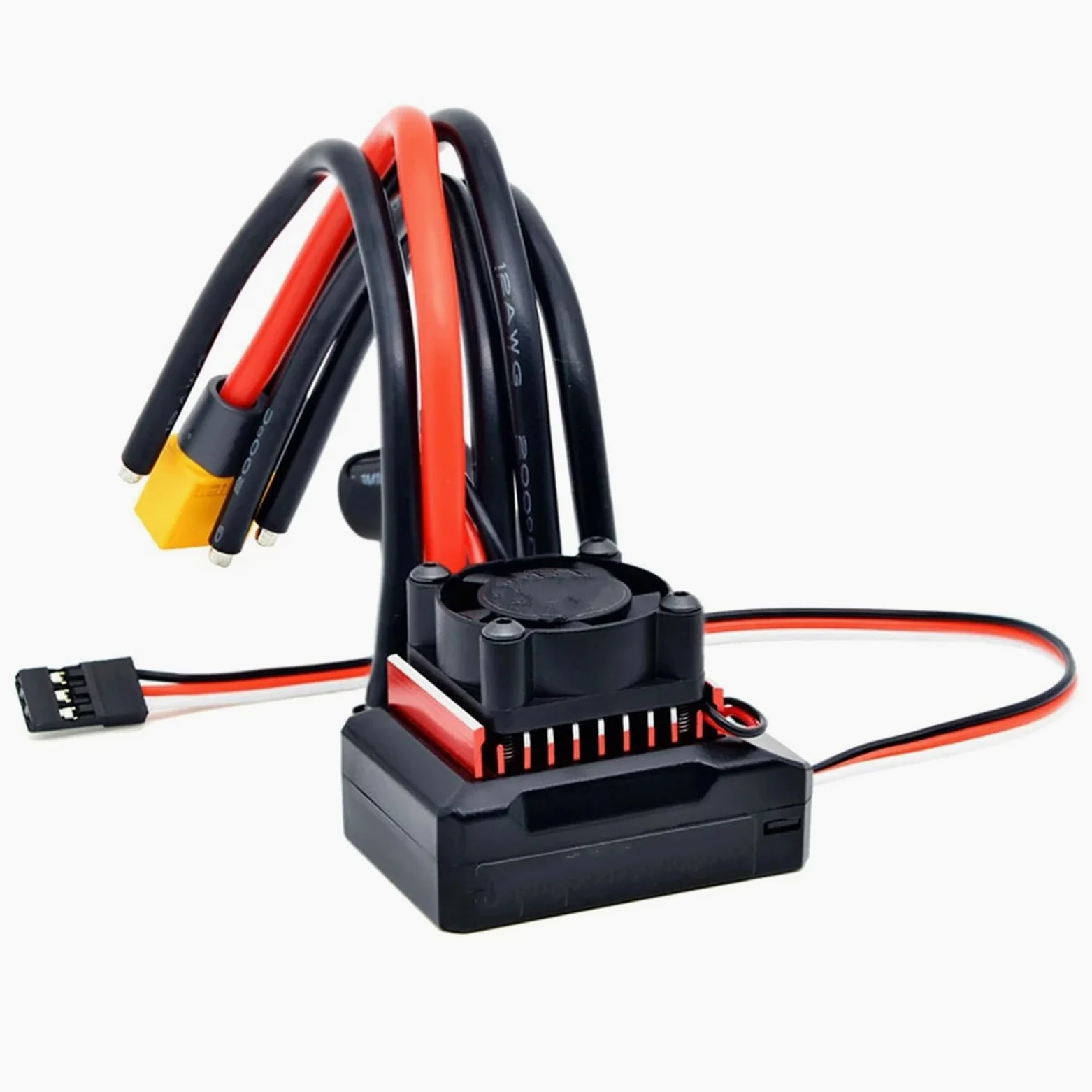 Per Rocket Per Racing 1/10 120A Sensored Brushless ESC Motori Con Ventola Di Raffreddamento Rimovibile Per Super BEC 6V/4A RC Ricambi Auto Accessori ESC RC