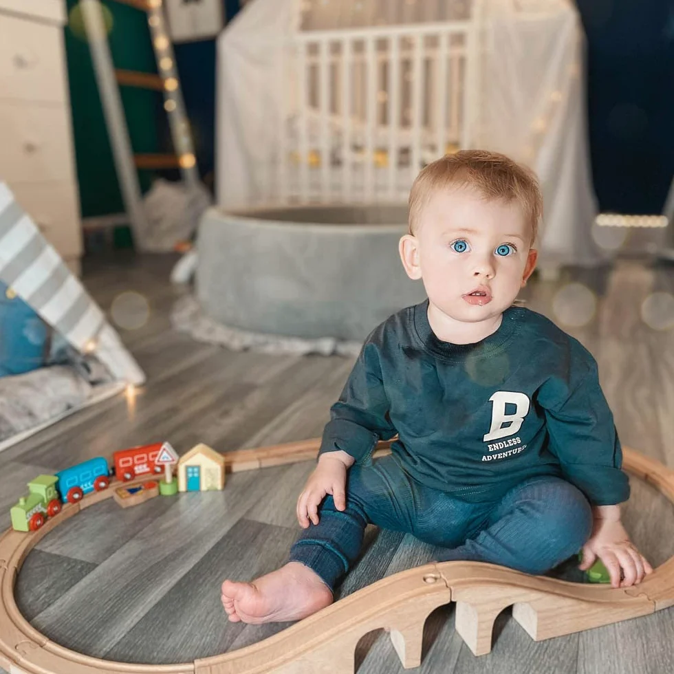 Bigjigs Rail Kit Trenino con Binario a Forma di Otto