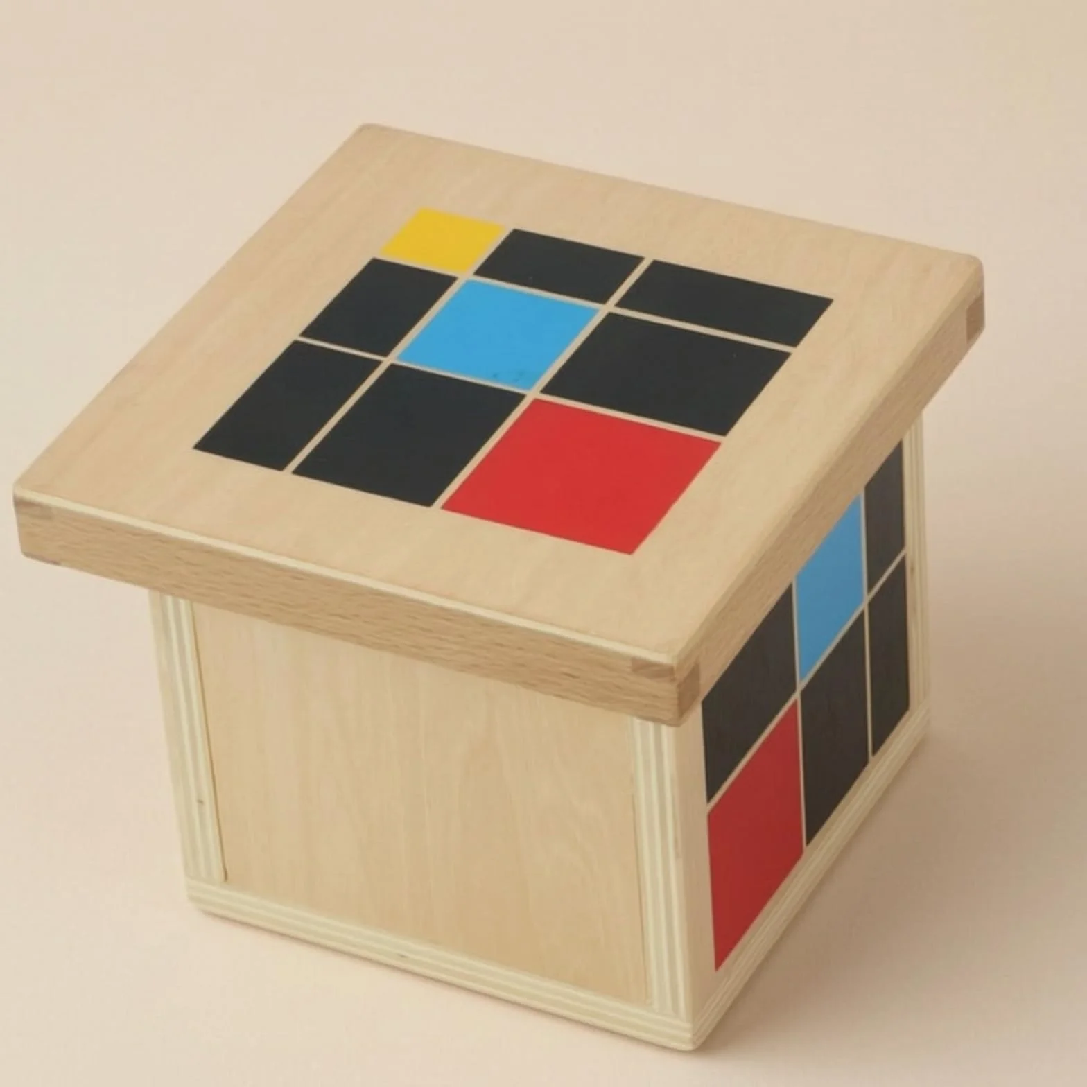 Cubo Aritmetico in Legno Didattico Cubo Educativo Geometrico per Bambini, Educatori, Casa