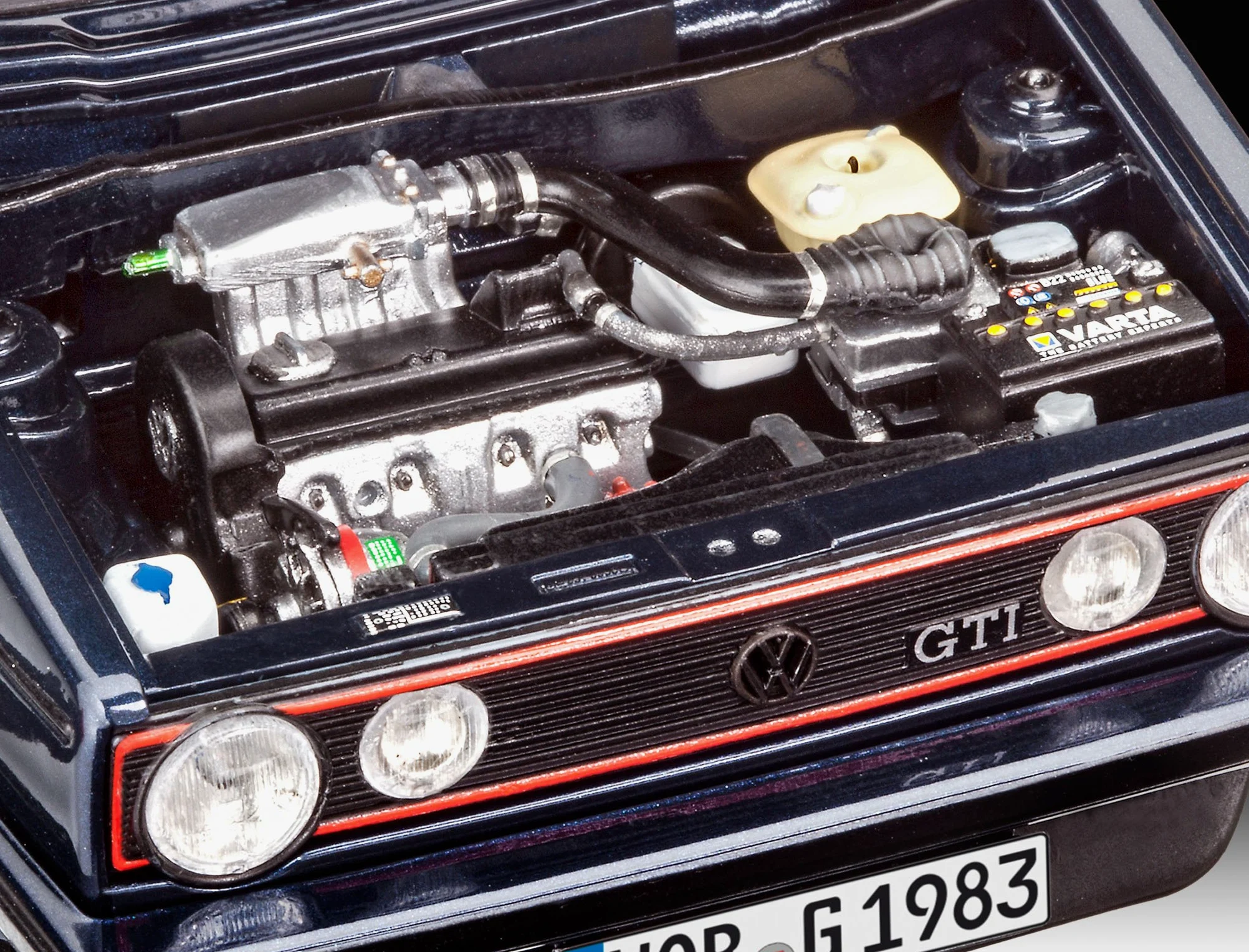 Revell-35 Years VW Golf 1 GTI Pirelli Volkswagen Modellino da Costruire, 12 - 99 Anni, Scala 1:24, Colore Nero, RV05694