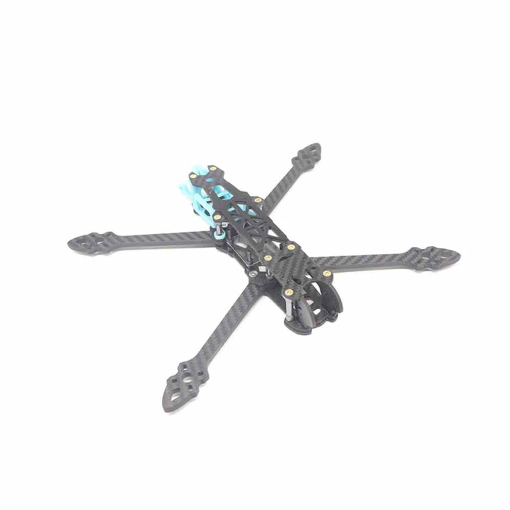 Telaio per drone da 5/6/7" in fibra di carbonio 225/260/295 mm Rack compatibile con MAK4 O3 Air Unit Drone pezzo di ricambio (6")
