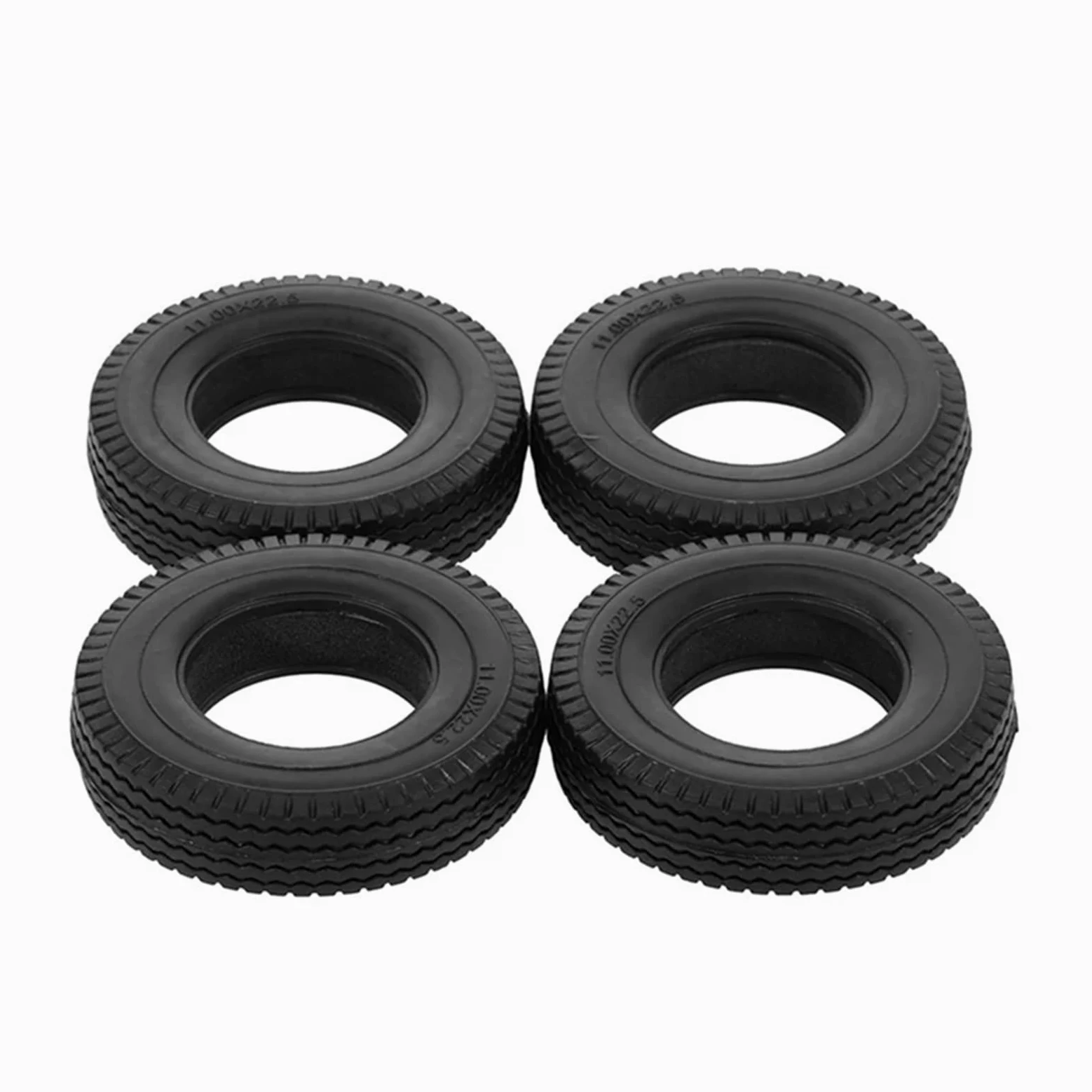 RC Car Pneumatico Ruota Compatibile Con Tamiya Per RC Semiribaltabile Per Camion Per Trattori Per MAN Per Dumper Per ACTROS Per SCANIA 4 Pezzi Di Pneumatici In Gomma Dura Parti Di Aggiornamento