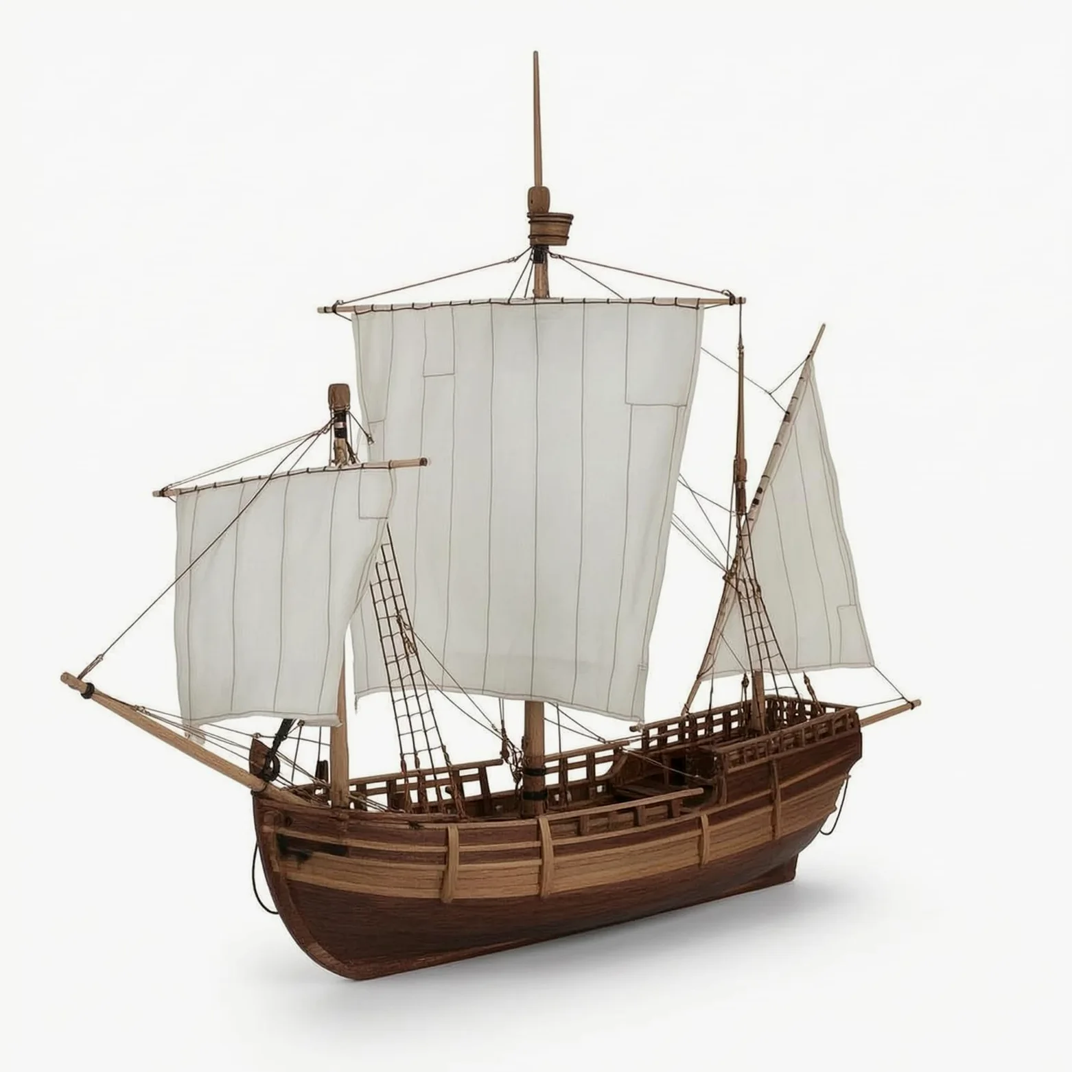 Chosertory Modello Nave in Legno Kit Modello Nave Vela Barca Maquette con Strisce di Fasciame Dowel in Legno in Tessuto Accessori per Finitura Realistica Base