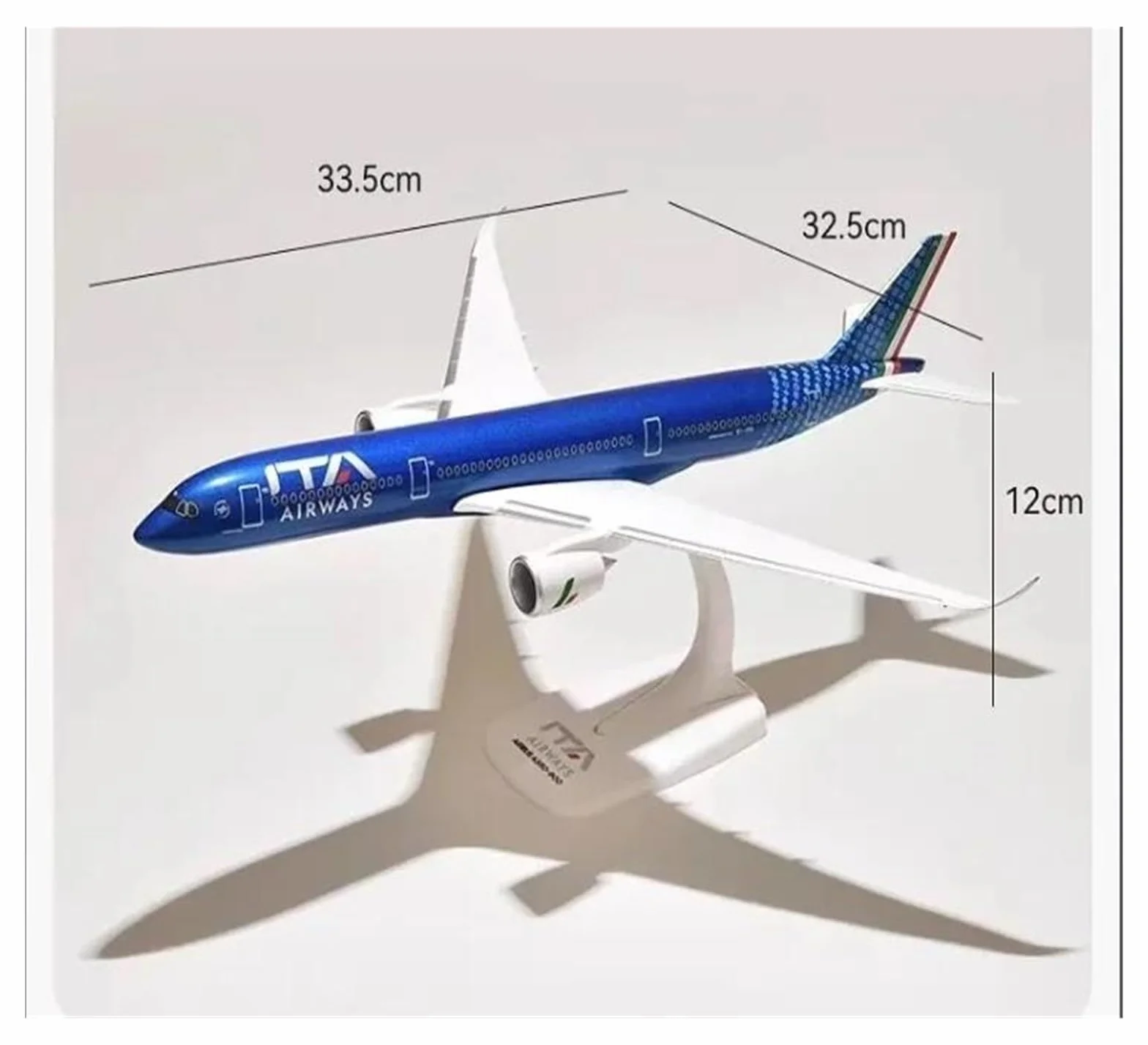 Aerei in Metallo in Miniatura A350-900 Italia ITA Airplanes Modello Scala 1/200 ABS Collezione