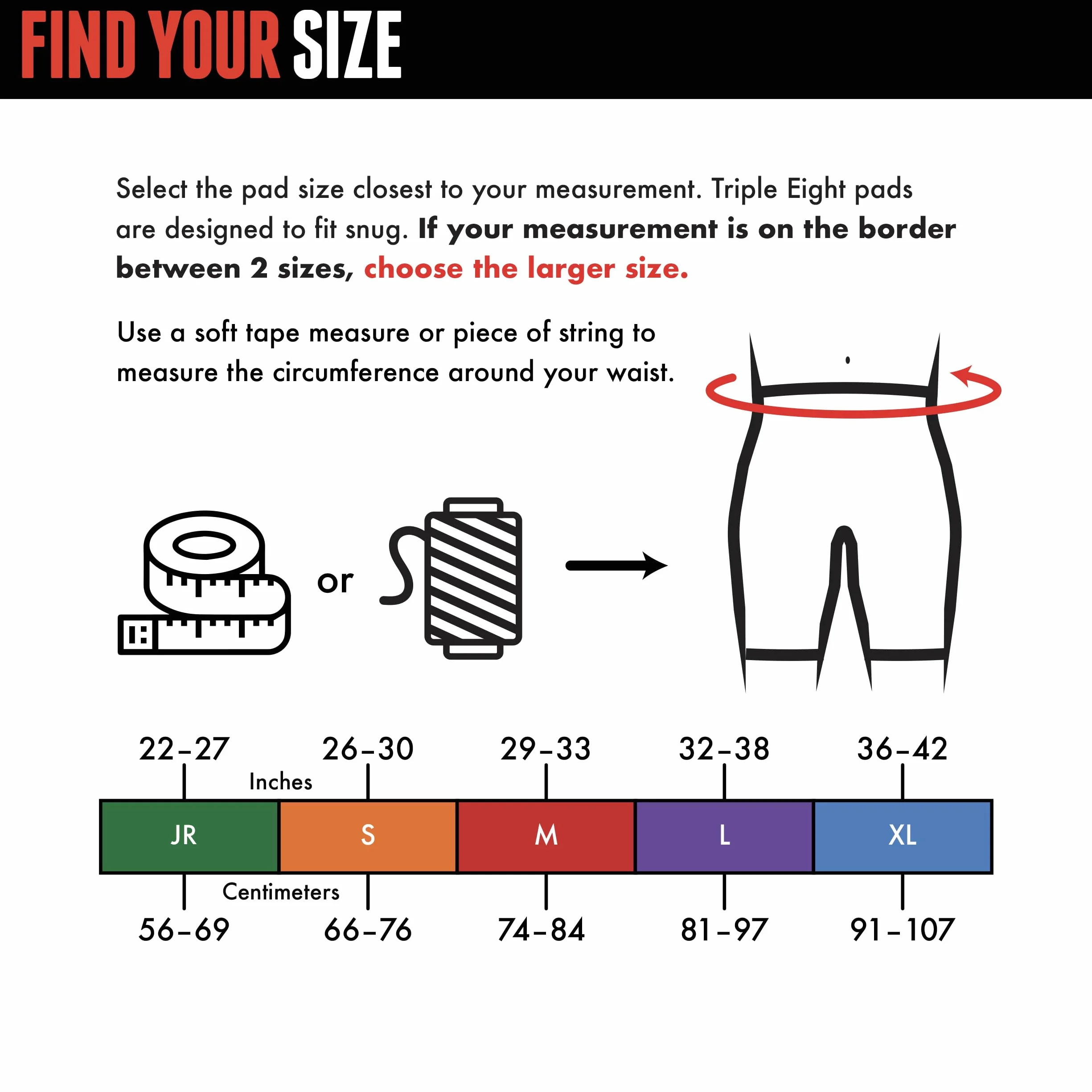Triple Eight Bumsaver Pantaloncini da Skateboarding Unisex