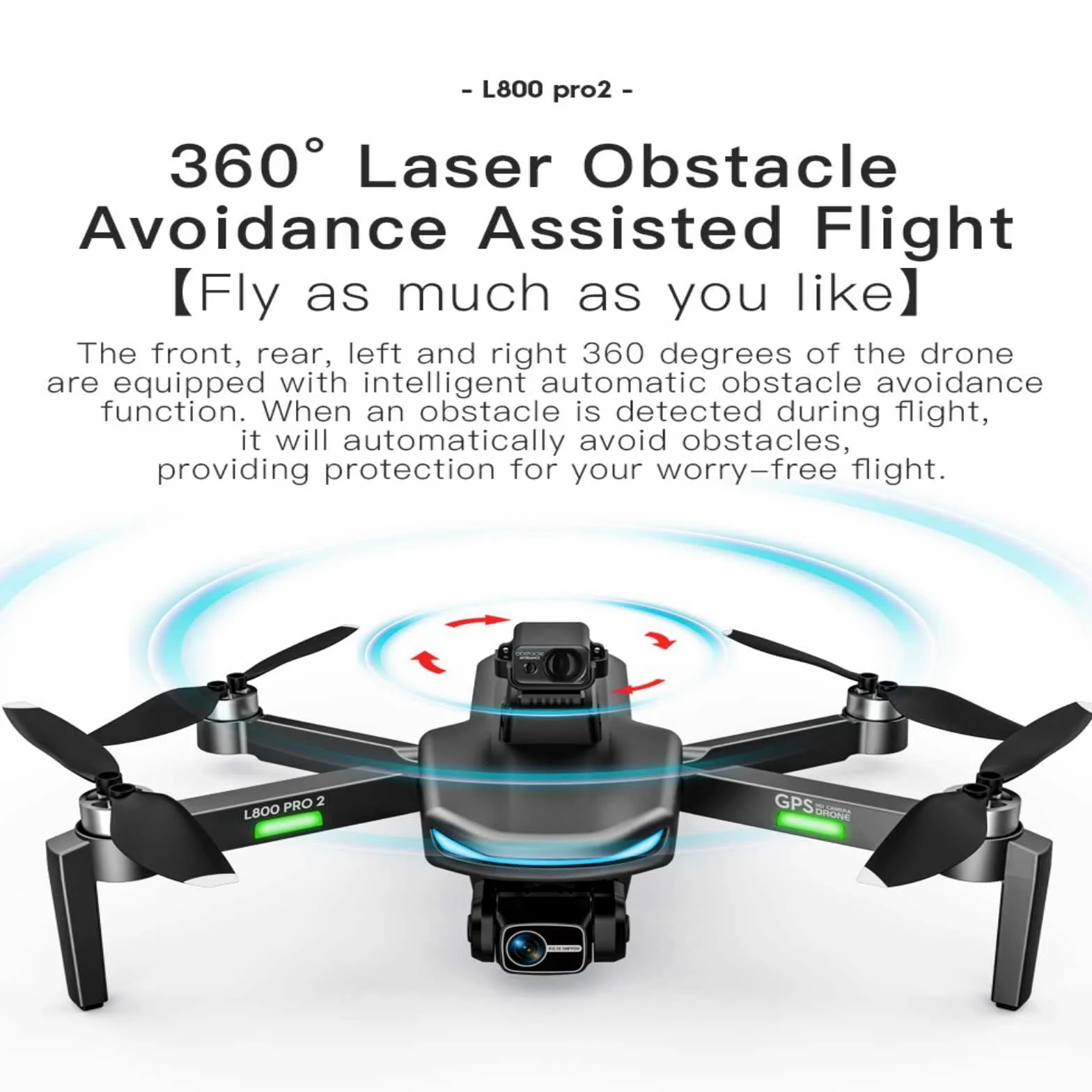 Drone con telecamere con Fotocamera per Adulti 4K, Fotocamera con Gimbal a 3 Assi Drone con Fotocamera, prevenzione degli Ostacoli, quadricottero Senza spazzole con Trasmissione 5G