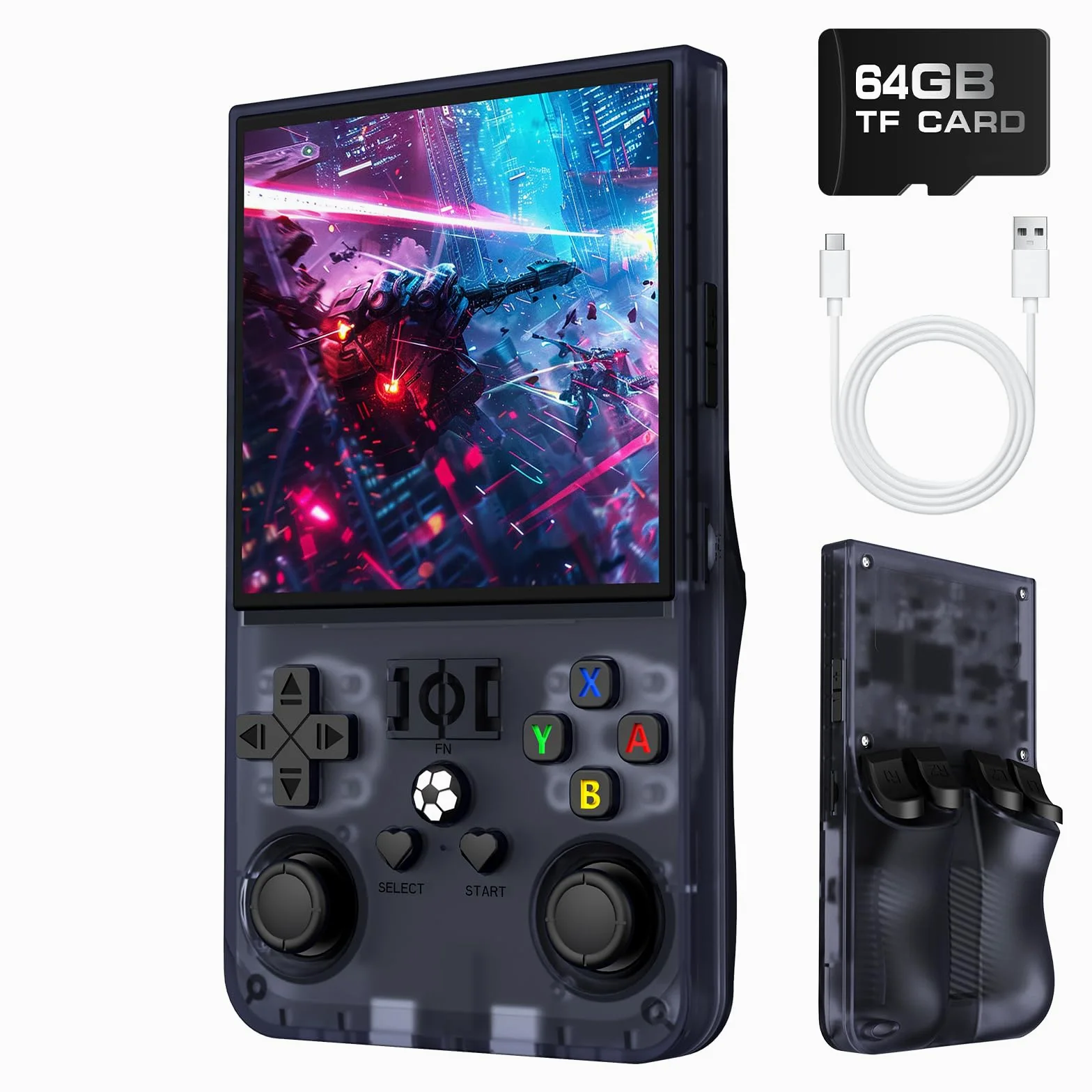 R36MAX Console di gioco palmare retrò Sistema Linux portatile
