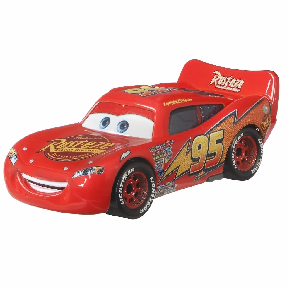 Mattel Selezione Veicoli Racing Style | Disney Cars | Cast 1:55 Veicoli Auto, DXV29N Cars 3 Single:Lightning McQueen