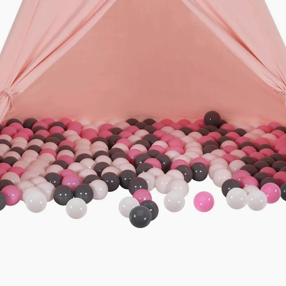 Palline per piscina con palline, 250 pezzi, multicolore, in plastica robusta, per bambini a partire dai 24 mesi, accessori da gioco per interni ed esterni, nuoto, giardino, camera, piscina