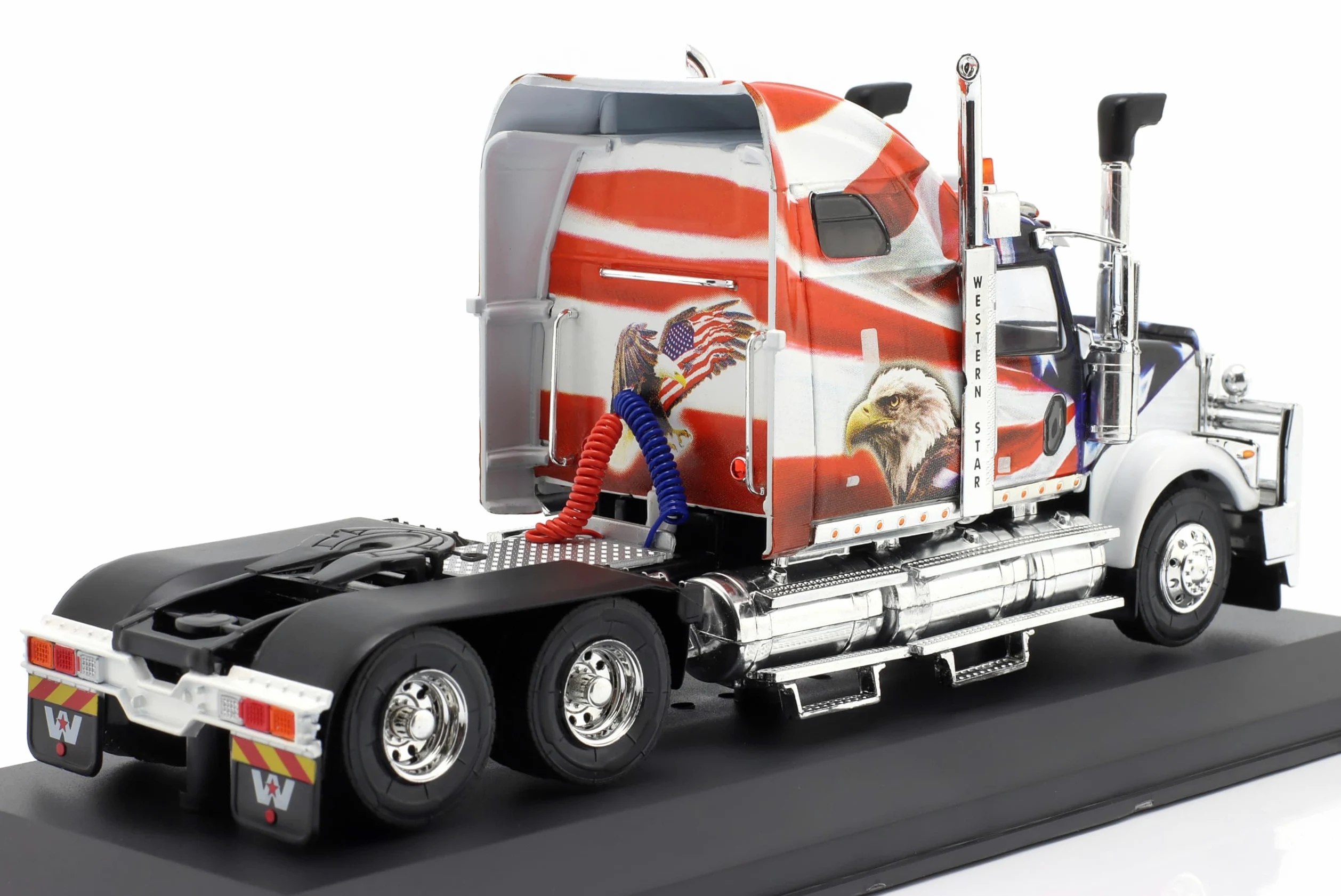 OPO 10 Camion in Miniatura in Scala 1/43 Compatibile con Western Star 4900 2015 American Tractor Hachette IXO CT002