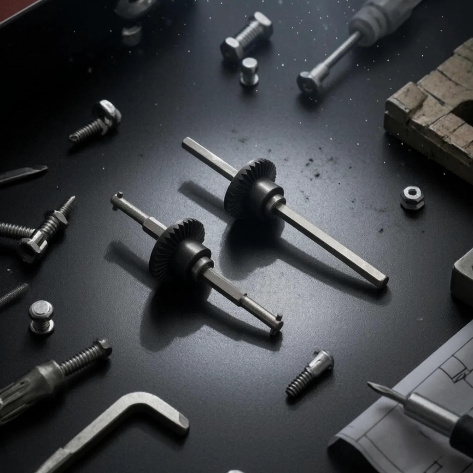 Set di Ingranaggi di Trasmissione Resistente Ingranaggi Trasmissione Rinforzato Ricambio per Modellisti, Hobbisti