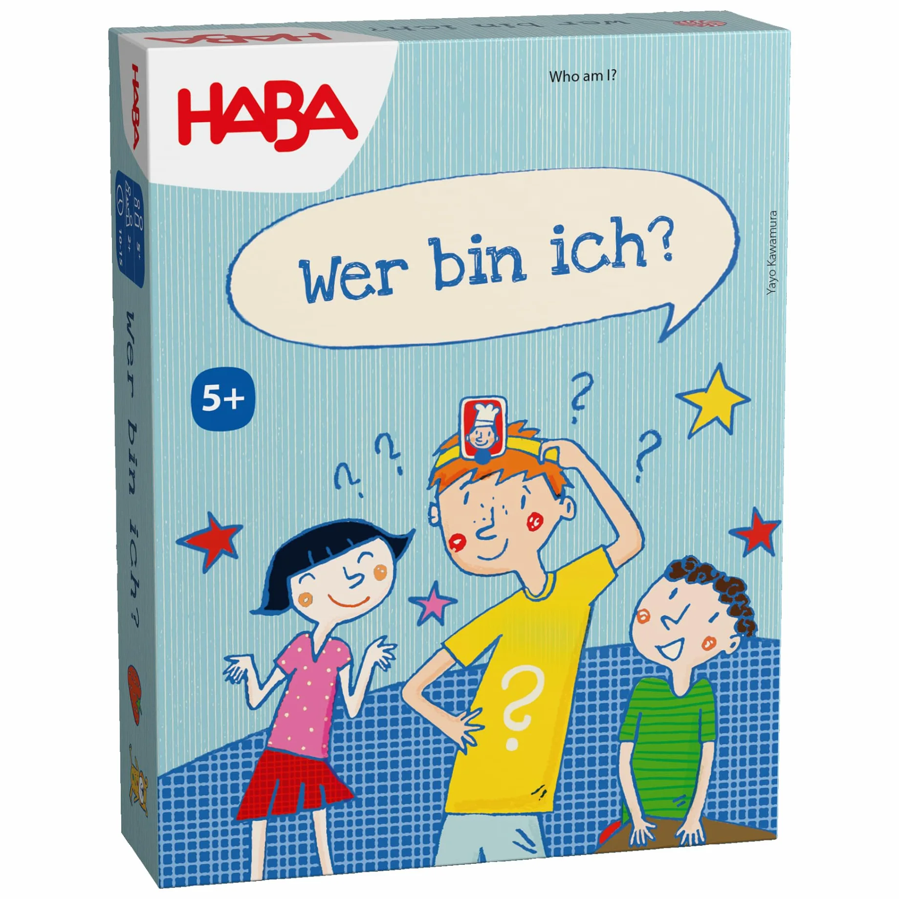 HABA Chi sono I? - Gioco classico per bambini dai 5 anni in su, divertente gioco per tutta la famiglia, nuova edizione con materiale di gioco di alta qualità