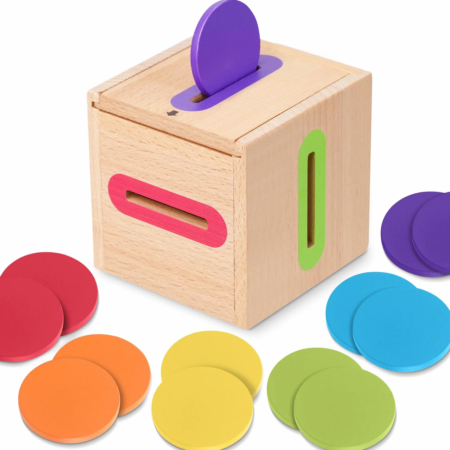 Giochi Montessori 1 2 3 Anno, Giocattoli Bambino 1-3 Anno Giochi da Viaggio Bambini 2 1 3 Anni Regalo Bambino 1-3 Anno Educativi Giocattoli in Legno per attività e Sviluppo