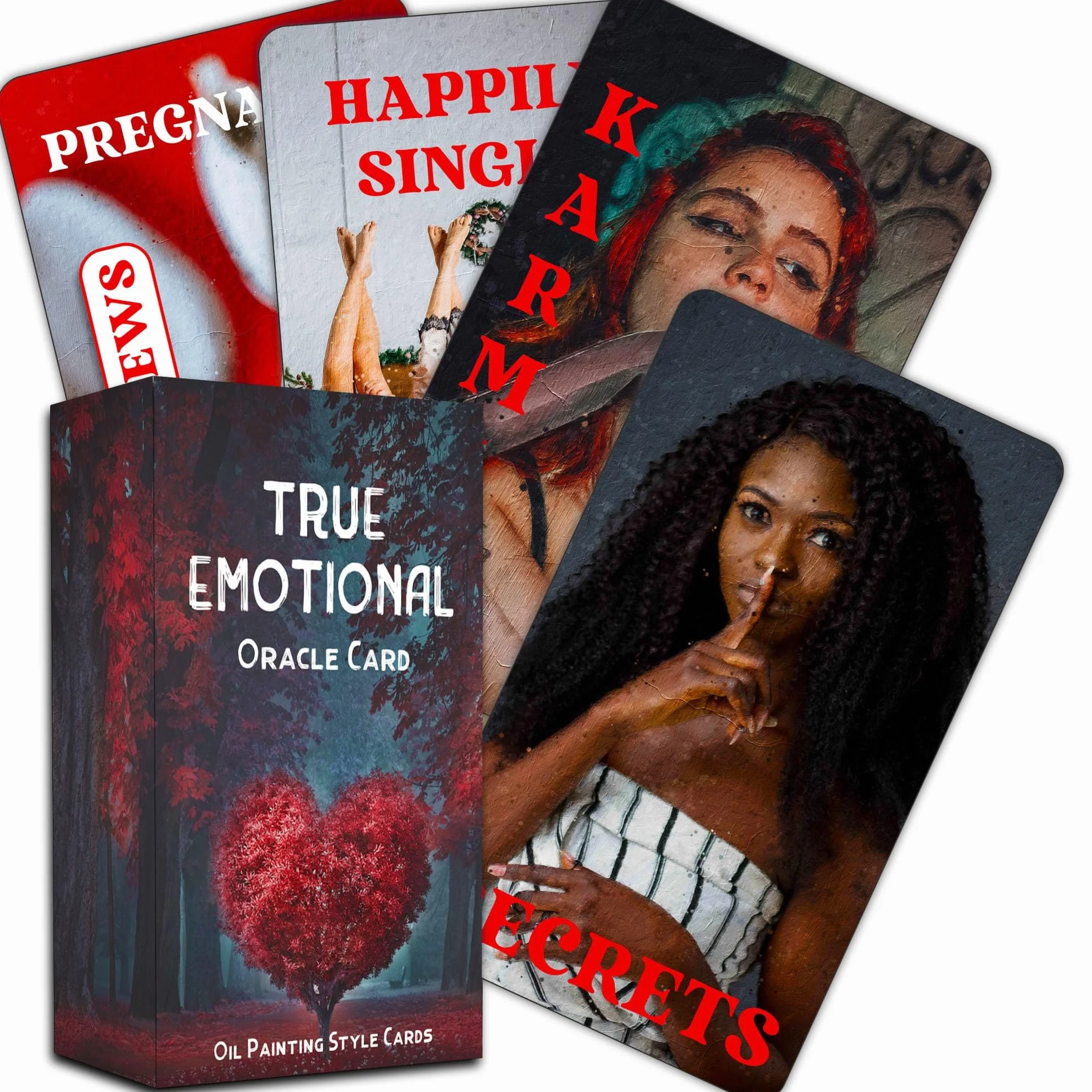 Twin Flame Oracle Cards, Soulmate Oracle Deck, Karmic Oracle Cards