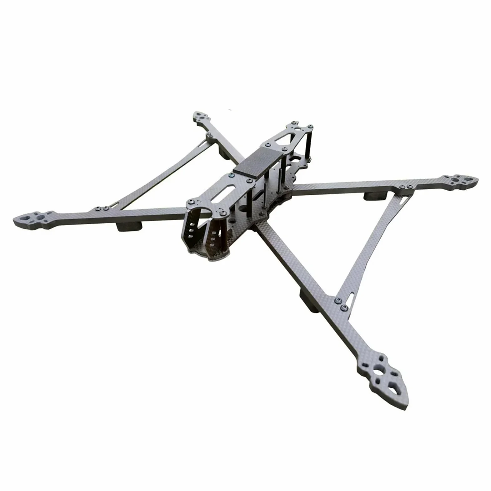 Compatibile con MAK4, V2 MARK4 Drone Frame KIT 8/9/10 pollici 367/387/427 mm in fibra di carbonio for RC Freestyle Long Range Racing Quadcopter(MARK4 V2 8inch)