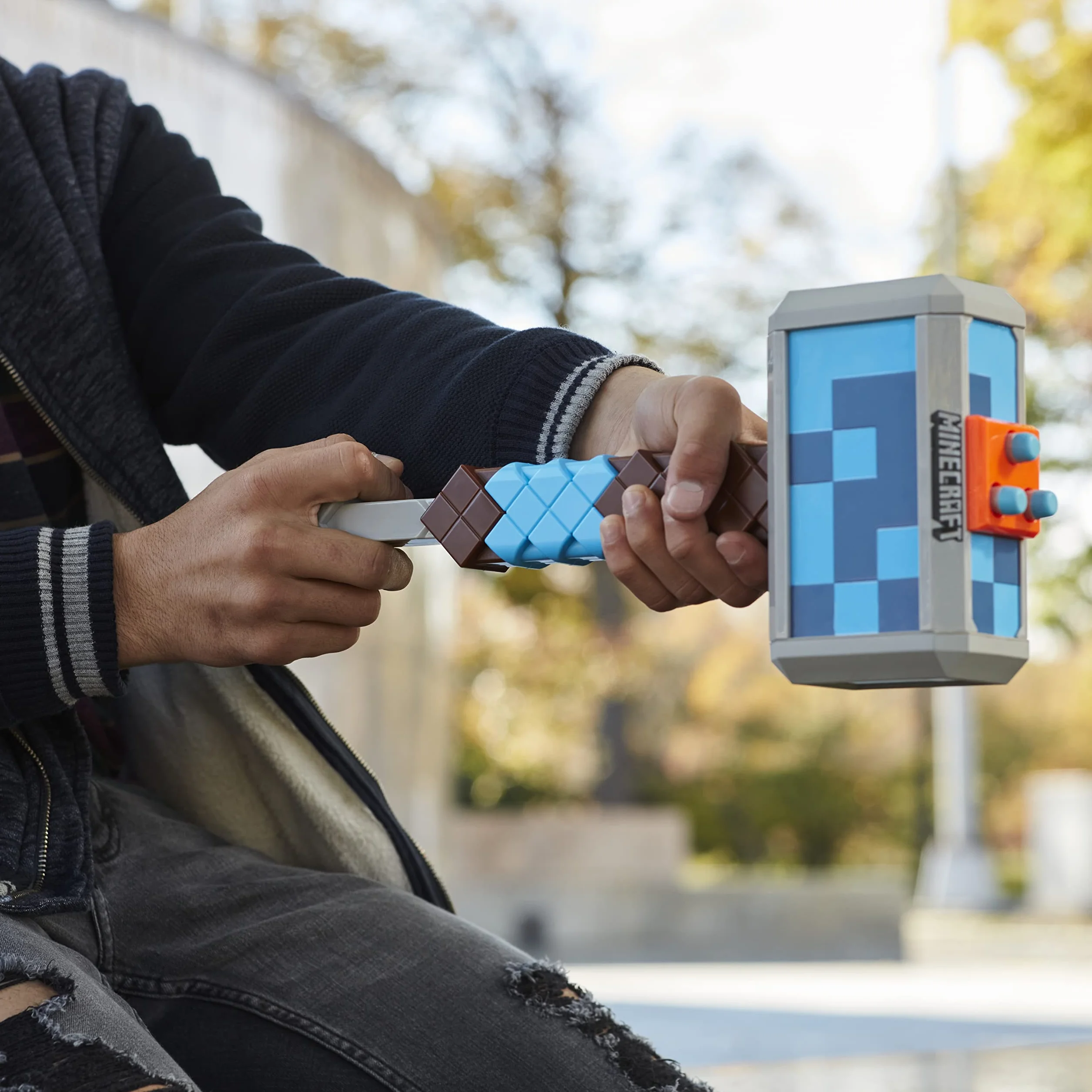 Hasbro Nerf Minecraft Stormlander Lancia Dardi 3 Dardi Elite