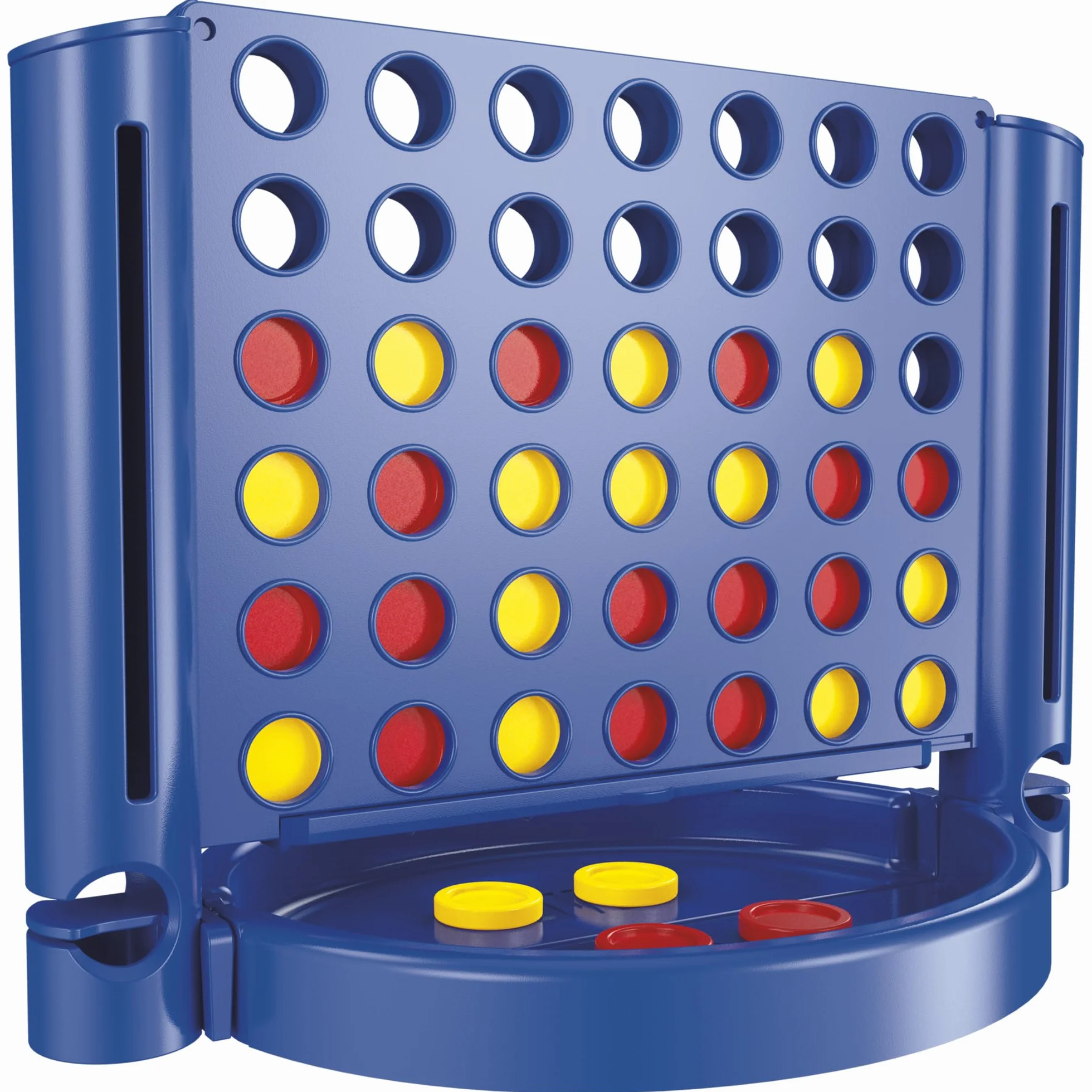 Hasbro Gaming Connetti 4 Grab and Go - Gioco portatile per 2 giocatori - Gioco classico per bambini per viaggi, giochi in famiglia e con gli amici,