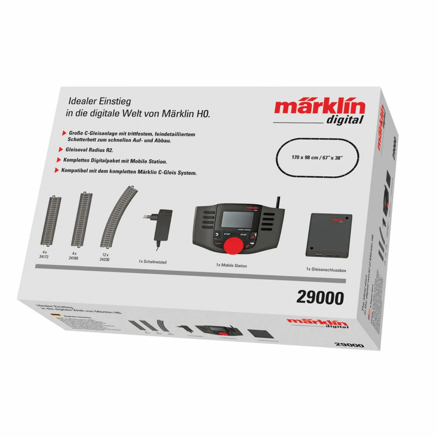 Märklin 29000 – Digital di Start Confezione MS2, Multicolore