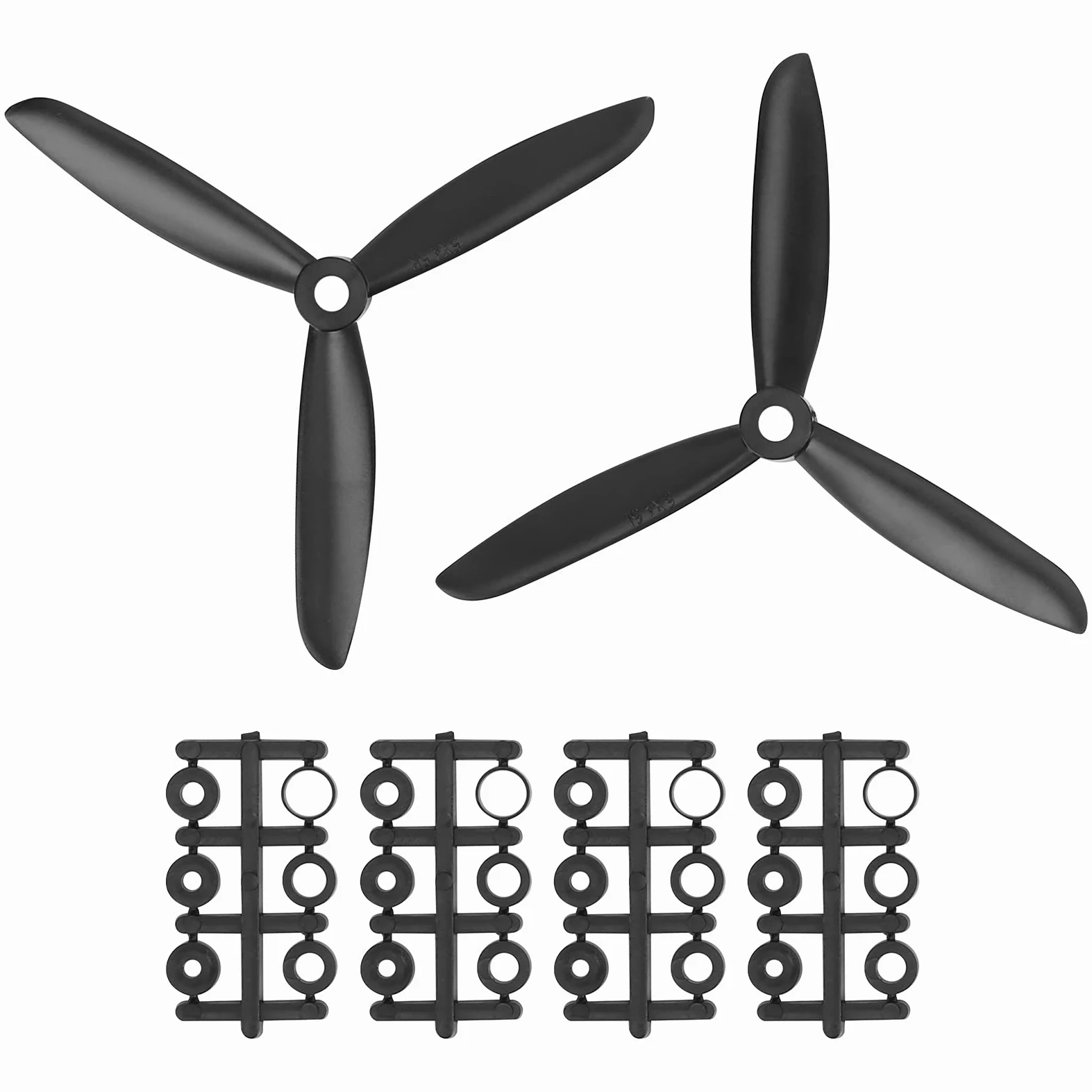 Drone Motor Set, 2205 2300 KV Alu + Lega CW + Motore CCW (4X) + 30A Brushless ESC (4X) + 5045 Propelle (4X) + Accessori Paddle (4X) + Vite (16x) Set di Accessori RC Racing Drone