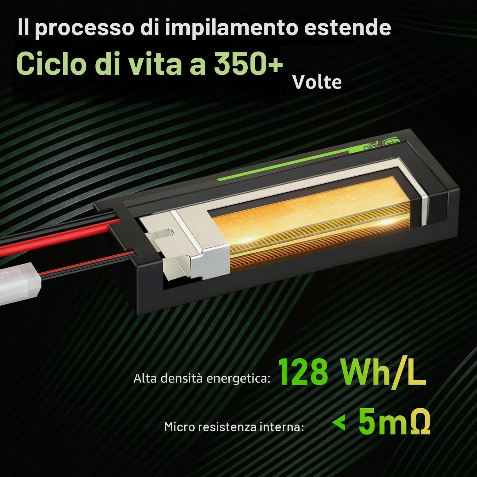 Ovonic - Batteria LiPo 3S 11,1 V 5200 mAh 80 C con connettore XT60 - Custodia rigida per RC Car Monster Truck RC Truggy Buggy RC Truck Hobby (2 pezzi)