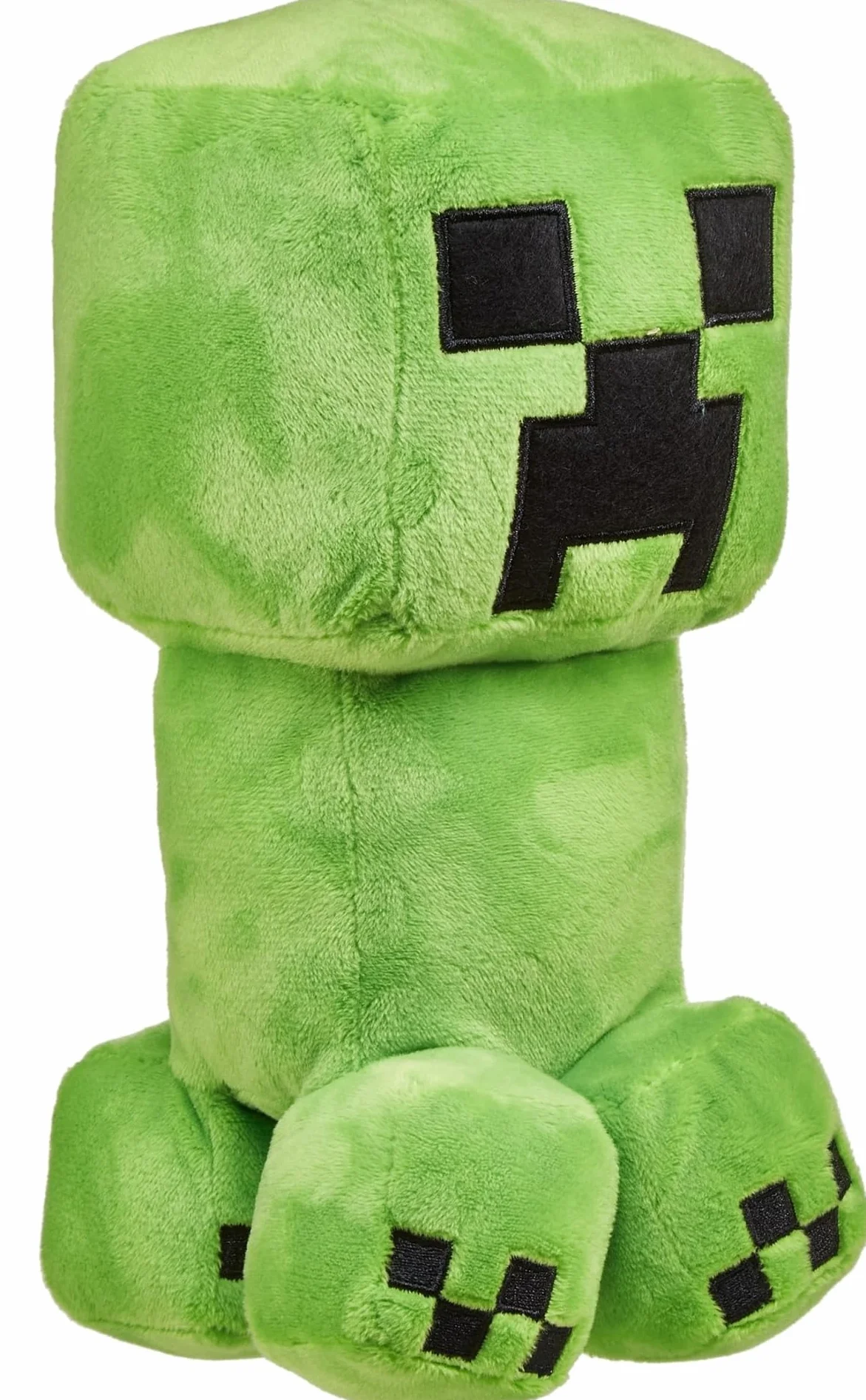 Mattel Minecraft- Basic Plush Personaggio Creeper, Giocattolo per Bambini 3+Anni, HBN40