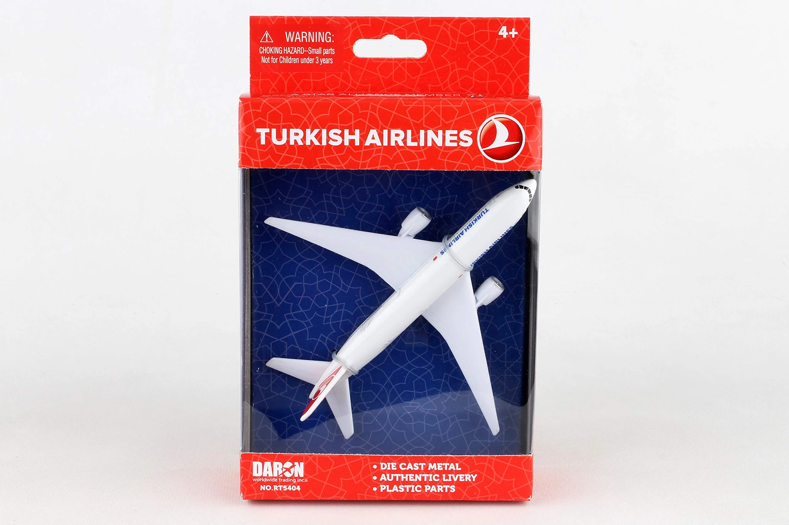 Herpa Toys Turkish Airlines Airplane giocattolo miniatura plastica scala ridotta collezione