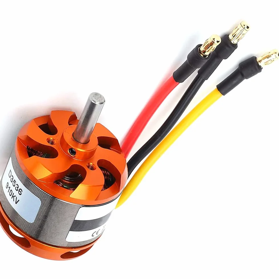 TopHomer D3536 Silent Motor, 750KV / 910KV / 1000KV / 1250KV / 1450KV Accessori di ricambio per aeromobili Rc Brushless motorizzati per aeromobili ad ala fissa (750KV)