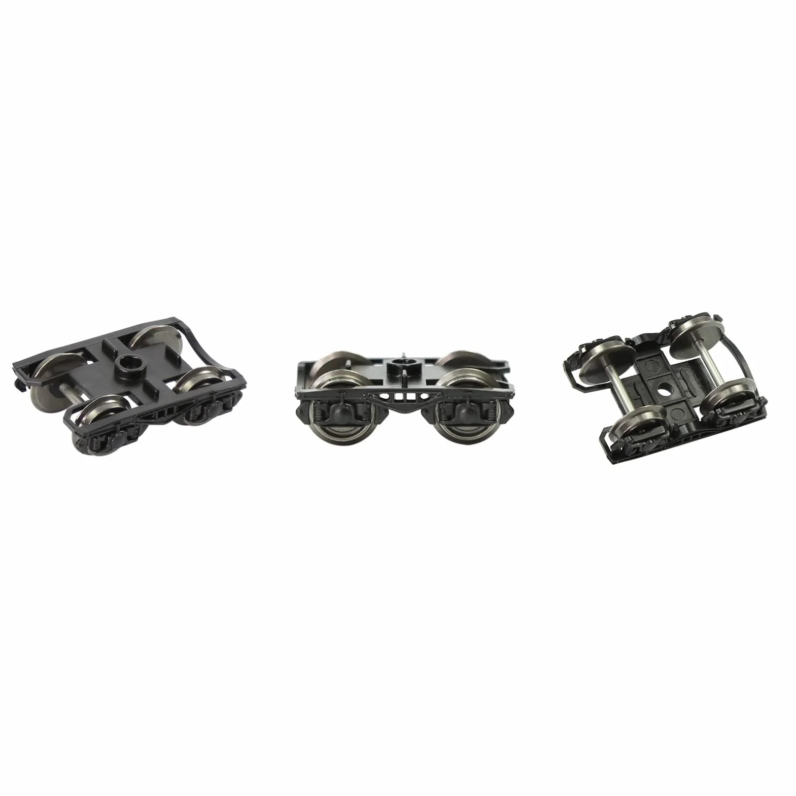 Evemodel HP0687 Set 4 carrelli modellini treni 1:87 scala HO ruota metallica 91,4 cm