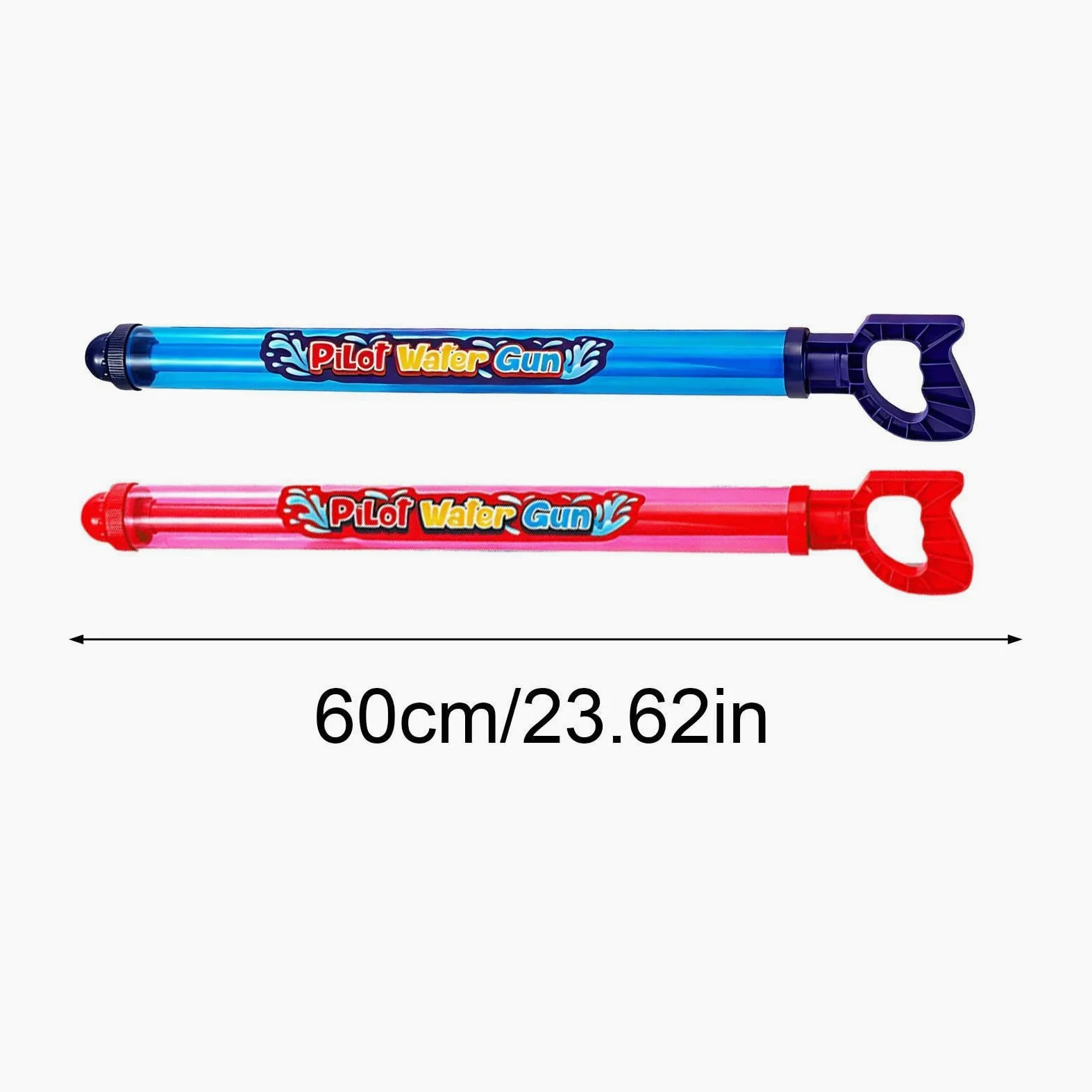 Spruzzatore Acqua 2 Pezzi Grandi Estraibili Interattivi | Soaker Toy per Giochi d'Acqua Estivi per Bambini Per Maschi e Femmine Famiglia Giardino Cortile Piscina Spiaggia all'Aperto