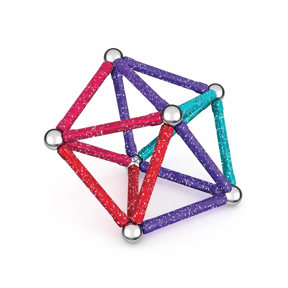 Geomag 536 Glitter Recycled 60 pcs