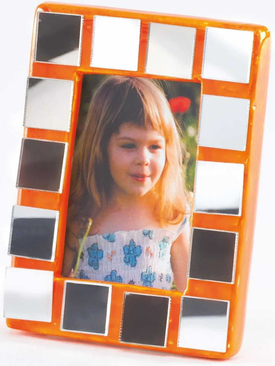 Baker Ross Tessere mosaico a specchio autoadesive per bambini (confezione da 100)