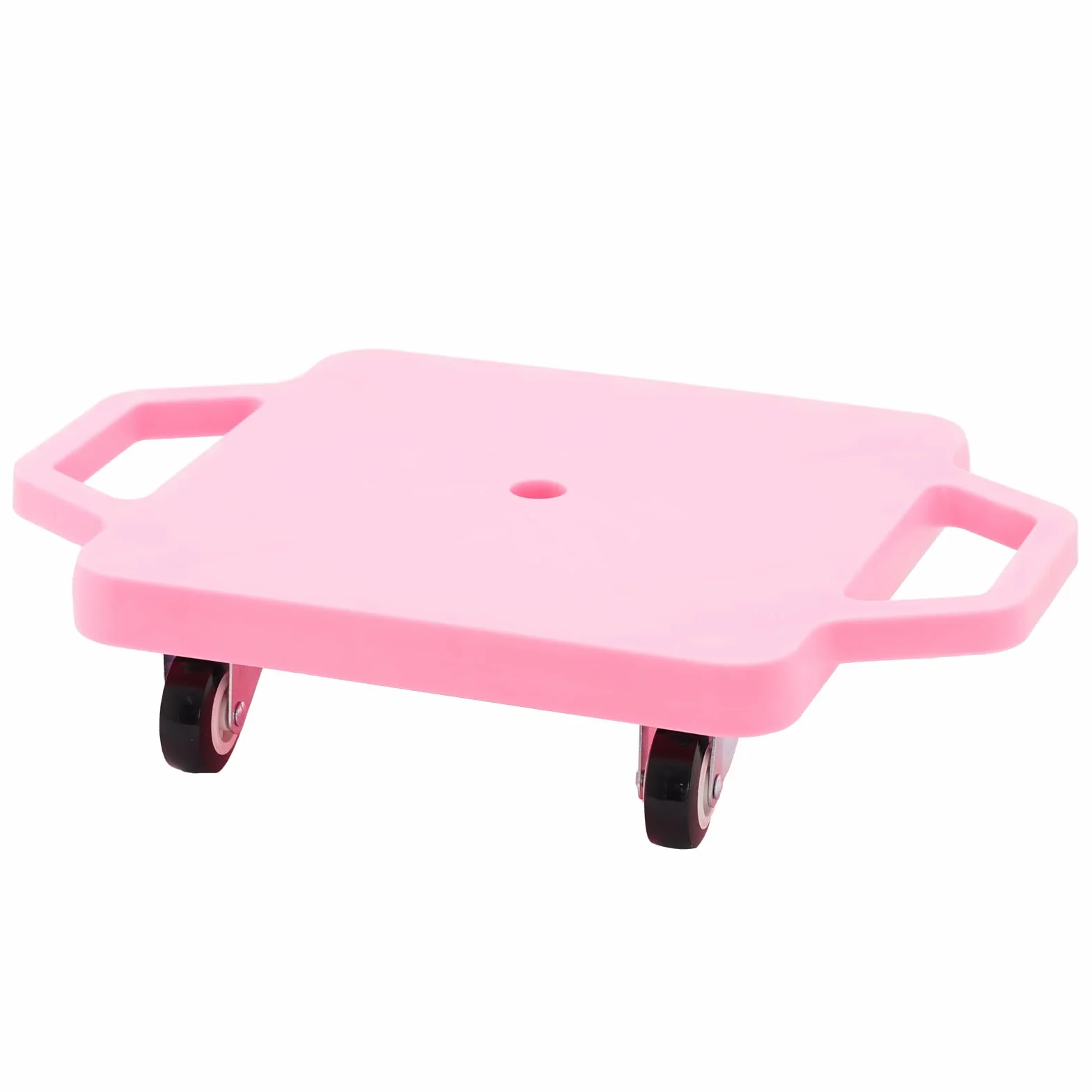 Ark miido Kids Sitting Scooter Board with Handles Swivel Casters Square Plastic Floor Surfer