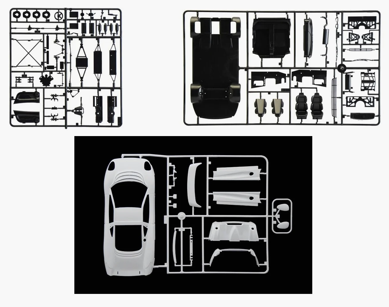 ITALERI 3669 Jaguar XJ 220 Racing, Model Kit/Modello in plastica da montare. Scala 1:24 Skill 2