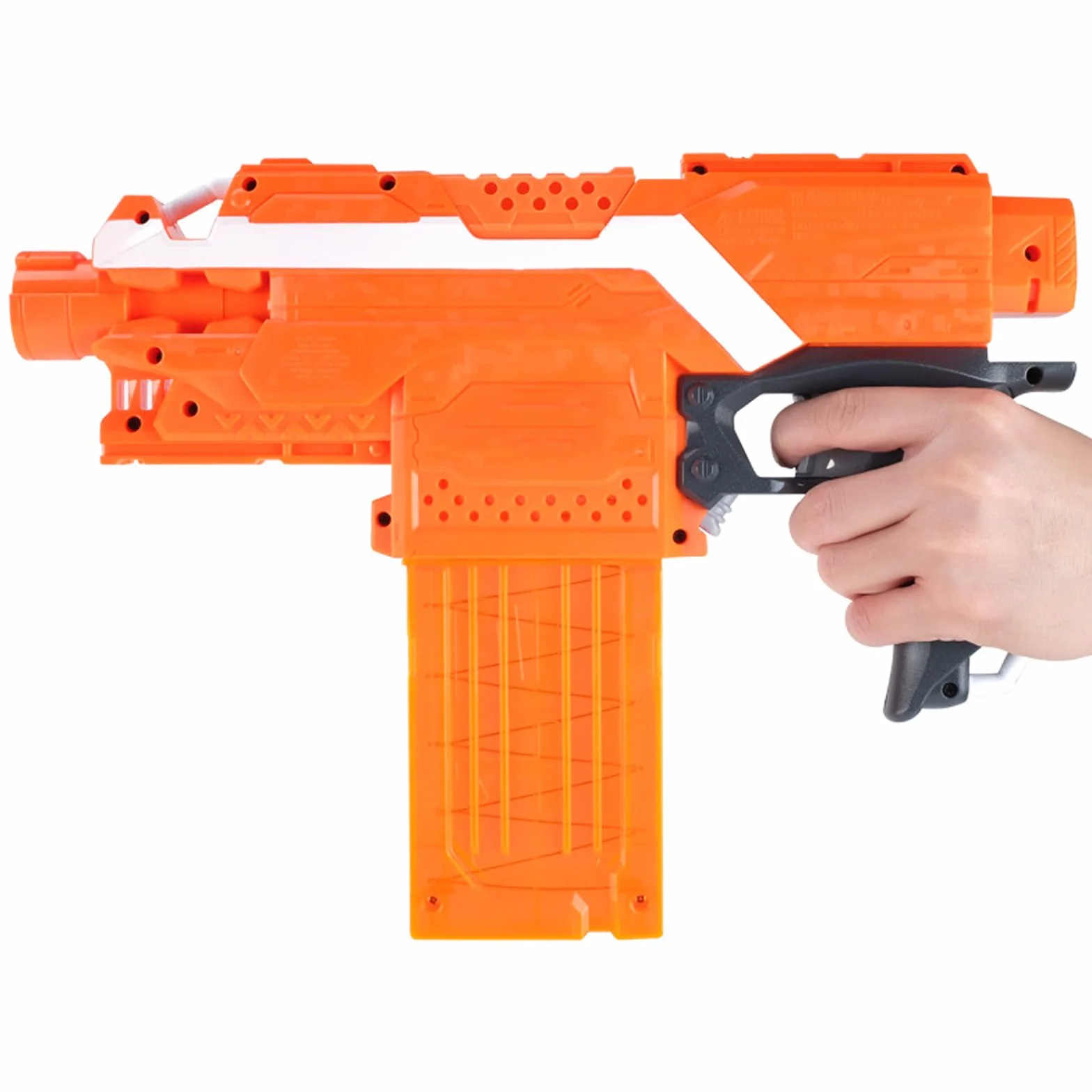 2 clip Magazine per Nerf N Strike, 12-Darts Frecce Clip Magazine, ricarica rapida Freccette Clip Magazine per Nerf N-Streik Elite Series fucili giocattolo, arancione