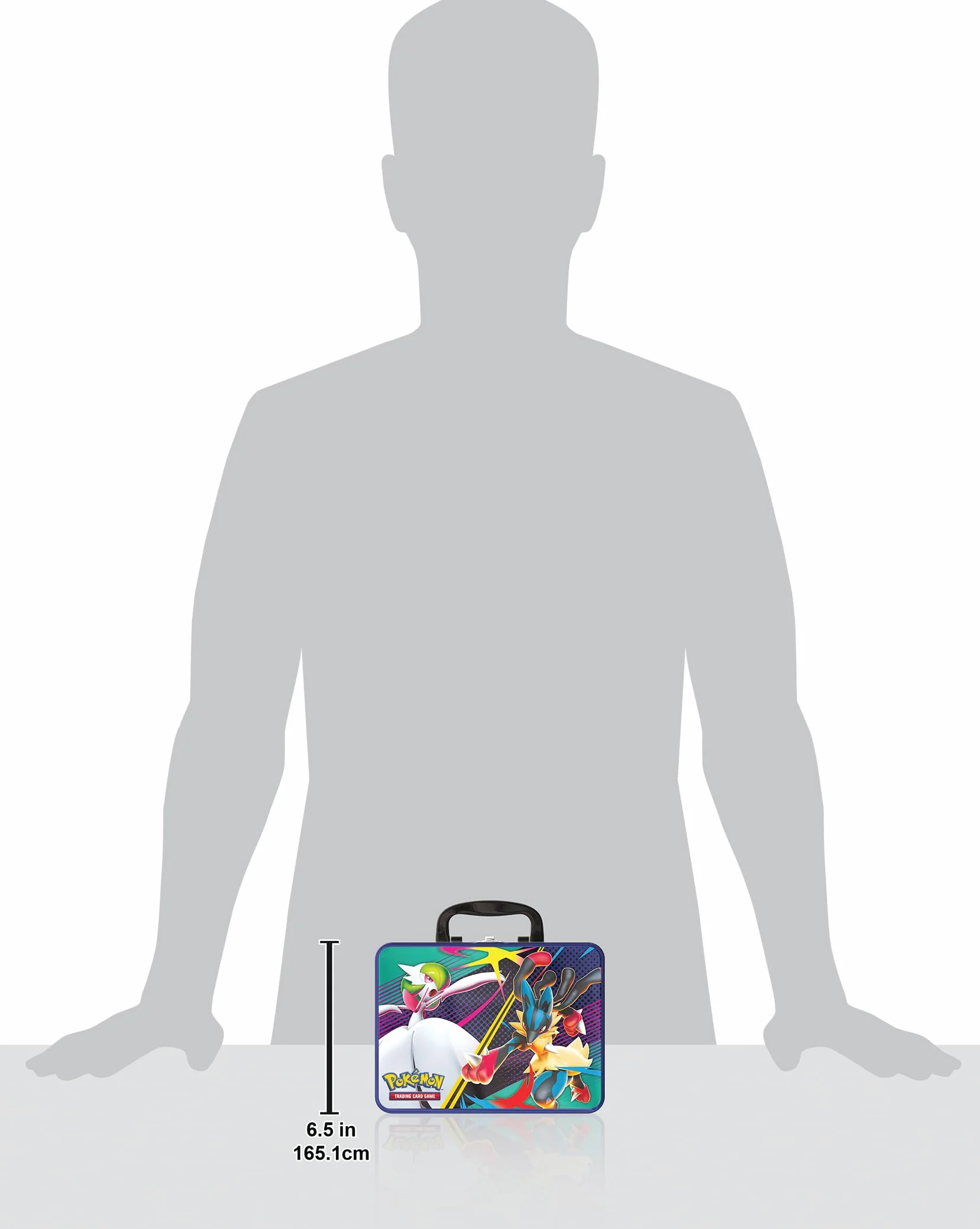 Pokémon GCC Bauletto da Collezione Mega Gardevoir Mega Lucario 3 Carte Olografiche 6 Buste Espansione