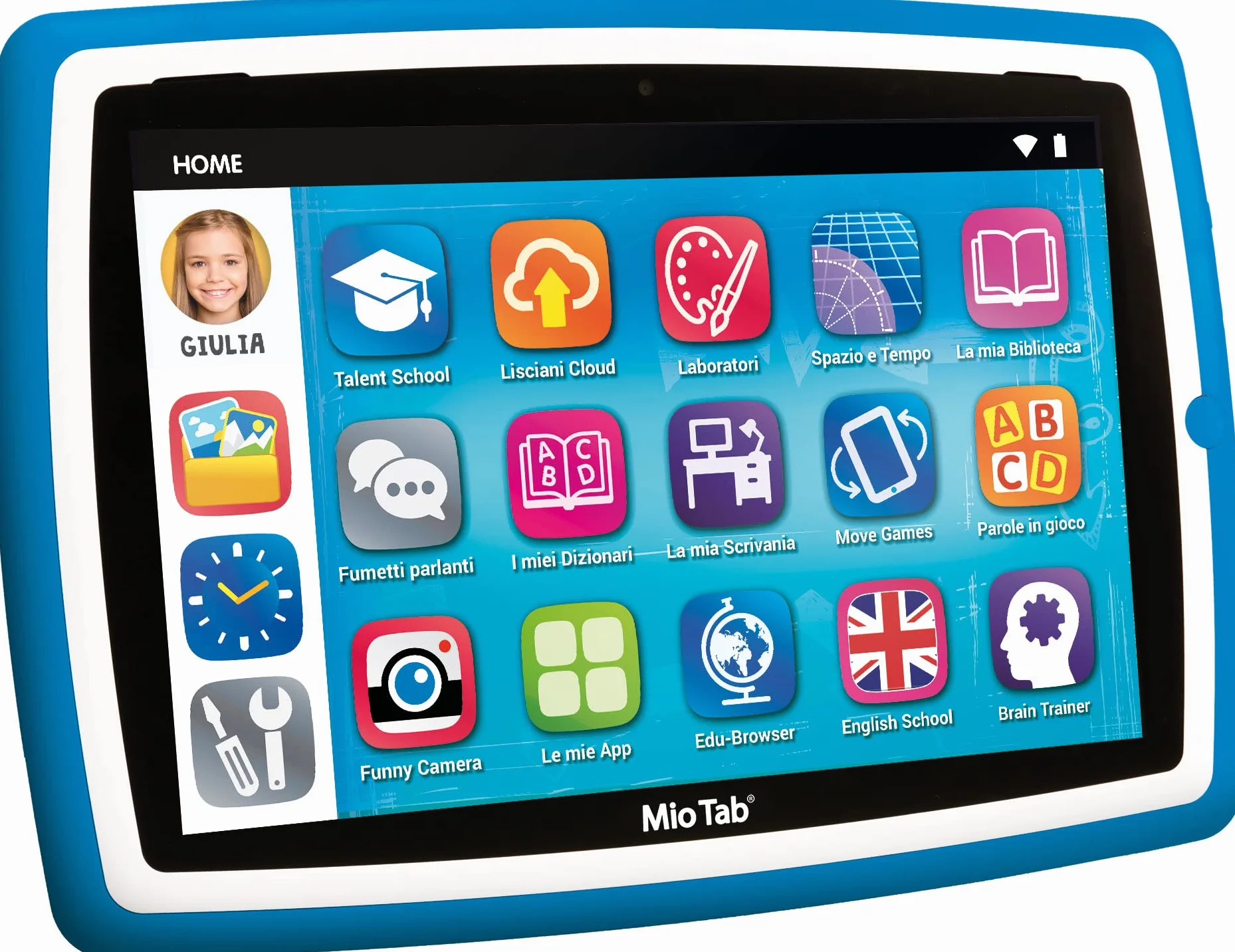 Liscianigiochi -Mio Tab STEM Coding XL 2022, Bambini da 6 Anni, Schermo 10 Pollici, Memoria 32 GB, Autonomi, capacità sensoriali, Coordinazione Occhio-Mano, Multicolore, 97036