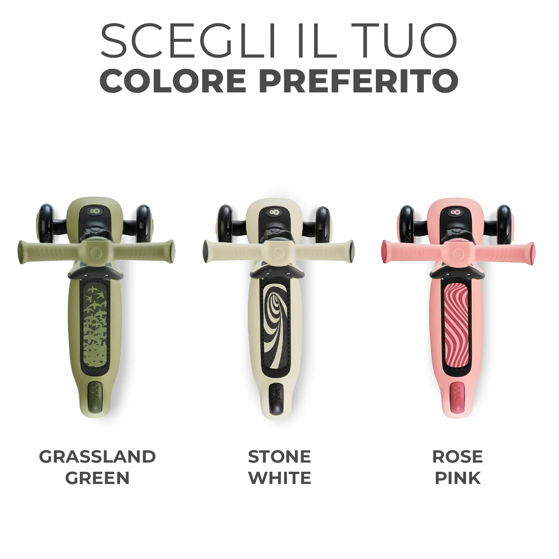 Kinderkraft HALLEY 2 in 1 Bicicletta Senza Pedali e Monopattino con Ruote LED, Rosa