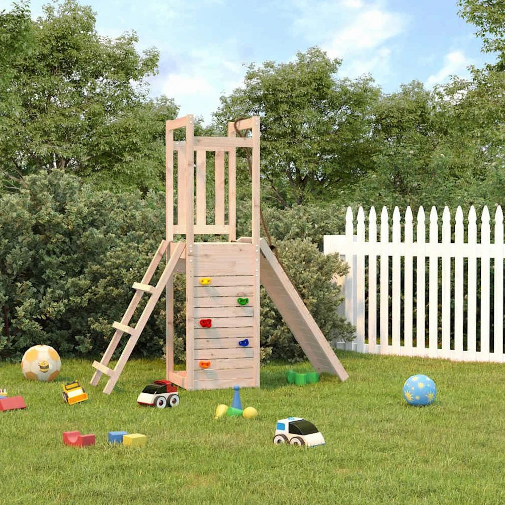 vidaXL Set da Gioco da Esterno in Legno Massello di Pino