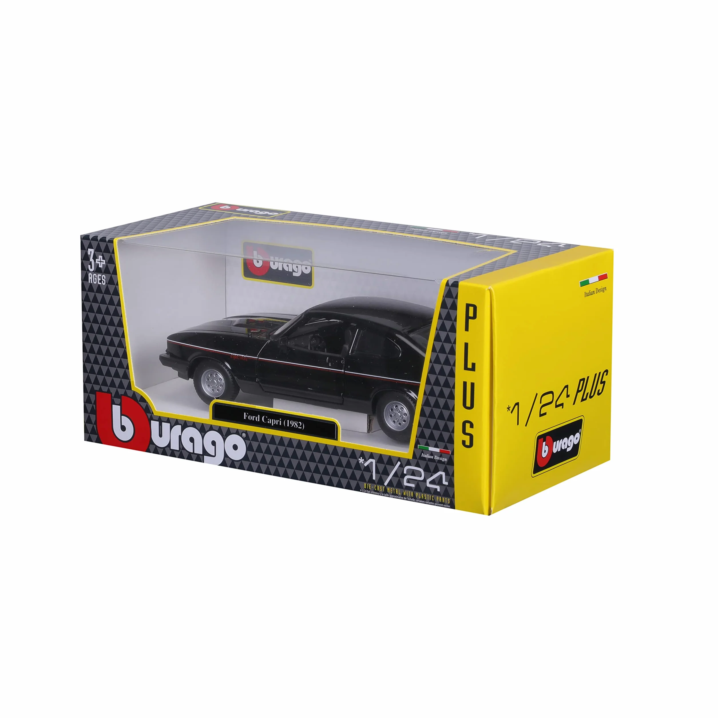 Bburago 1/24 Ford Capri 1973 Nera