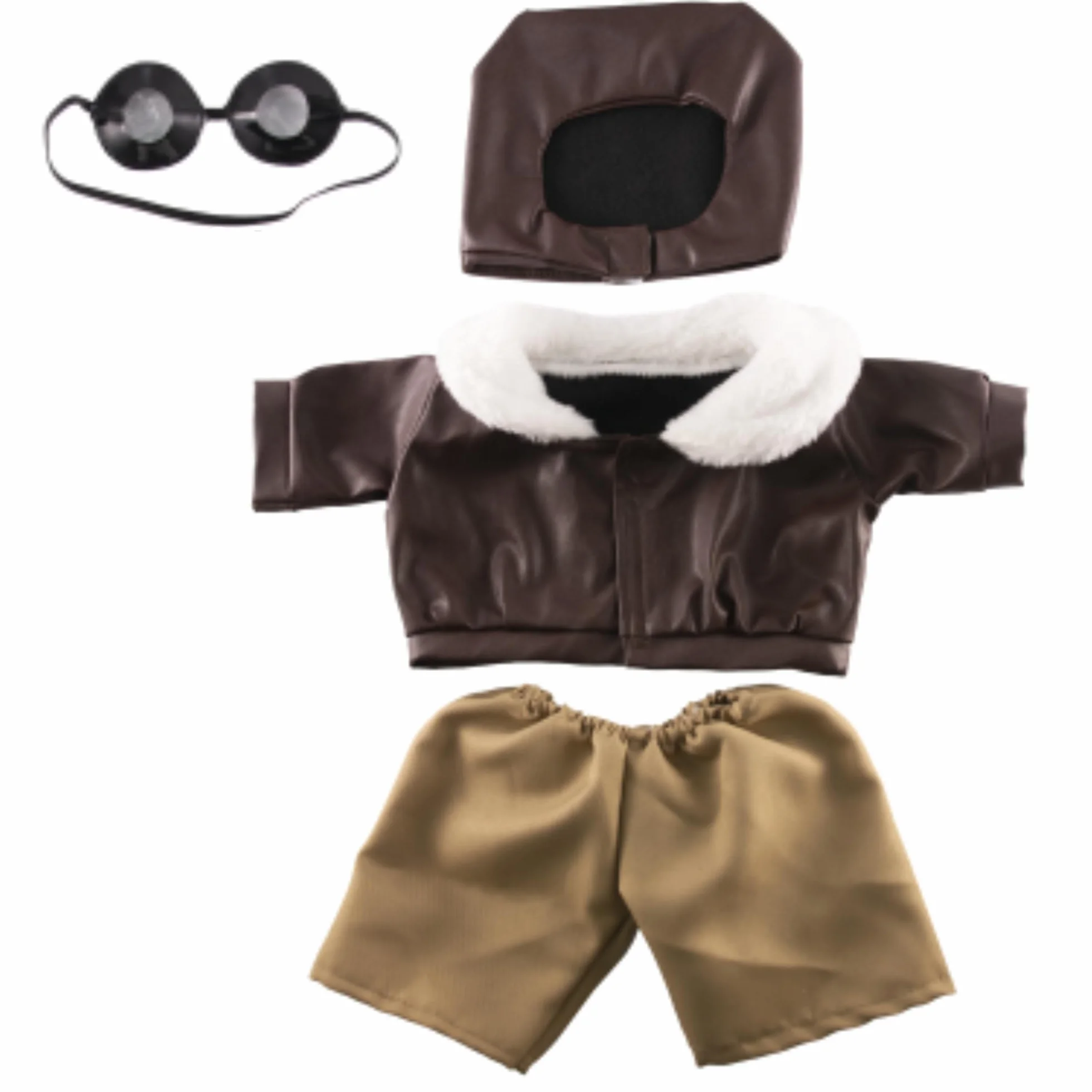 Costume da aviatore - vestiti da orsacchiotto - taglia: 40 cm