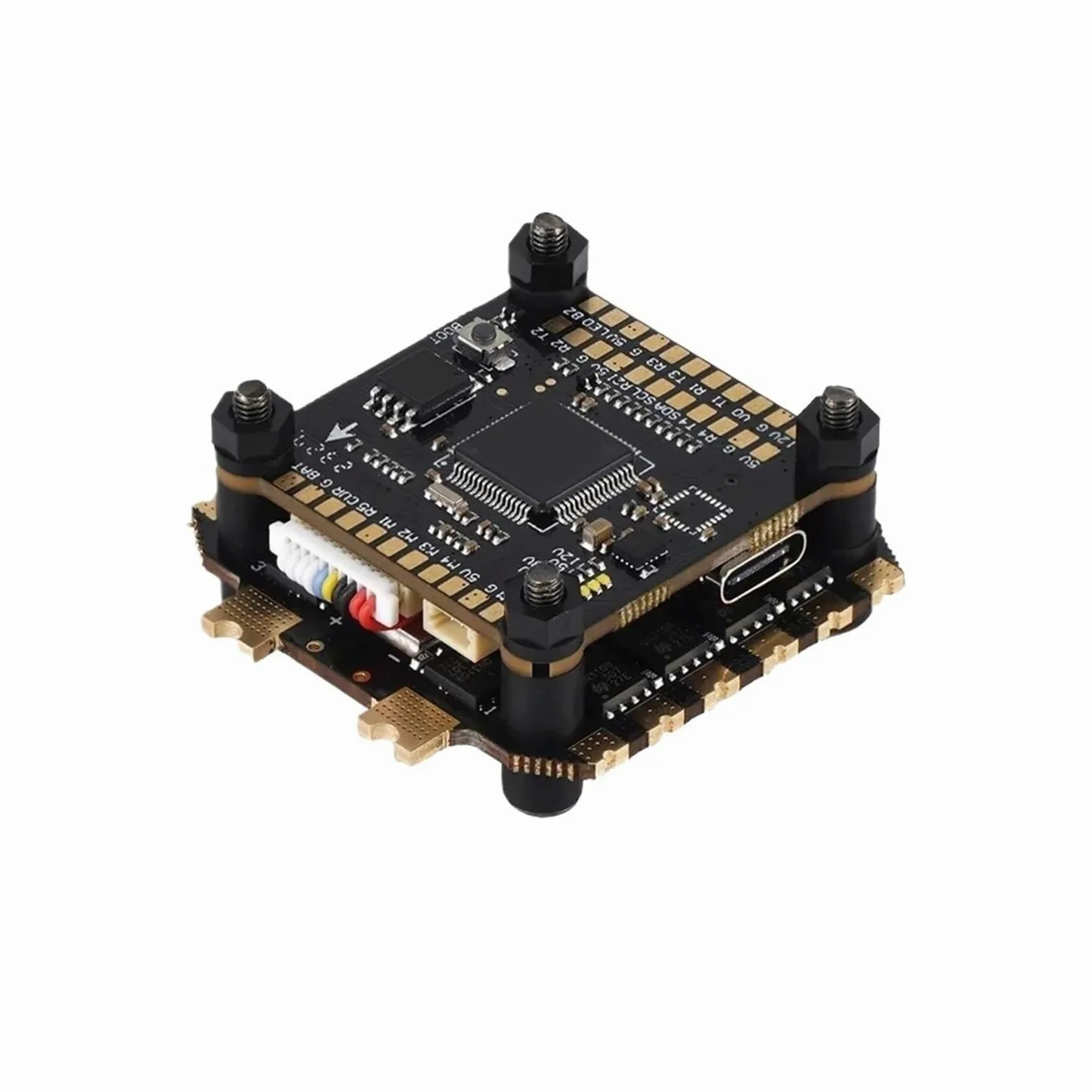 60A Stack F405 Flight Controller con ESC for droni FPV Freestyle 4-6S compatibile con LIPO(60A and F405 Stack)