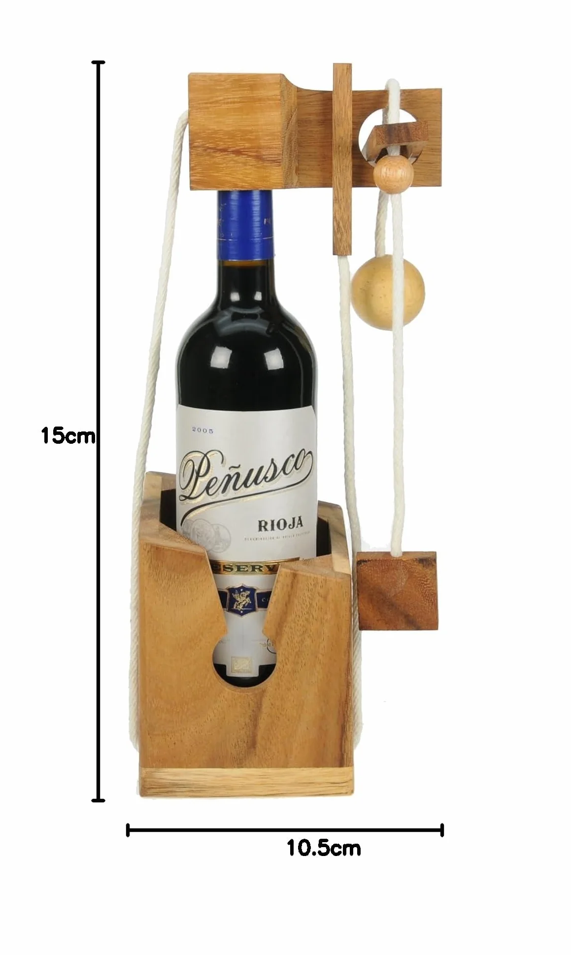 Puzzle bottiglia di vino Rompicapo regalo per adulti Natale