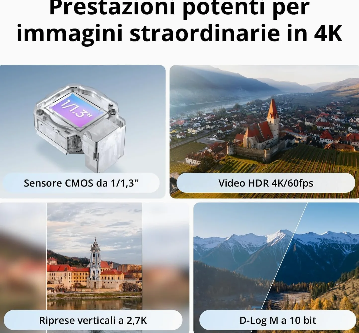 DJI Flip – Mini Drohne mit Kamera 4K Für Erwachsene, unter 249g, Follow-Me, 13 km HD-Übertragung, 31 Min Flugzeit, Handstart, Automatische Rückkehr, Kompakte Drohne mit Kamera Für Reise & Alltag