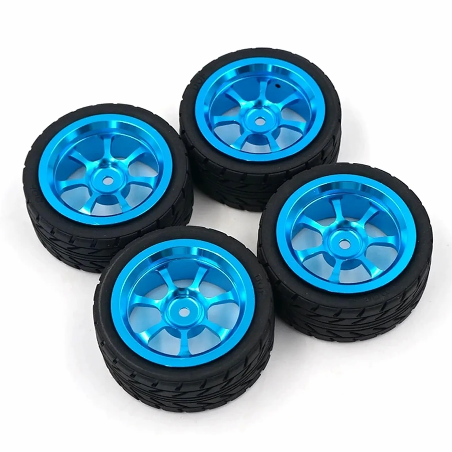Compatibile Con Wltoys Per A959-B A979-B A959 A969 A949 A979 K929 Parti Di Automobili 1/18 RC Pneumatici Per Ruote Con Dado Esagonale RC Car Ruota