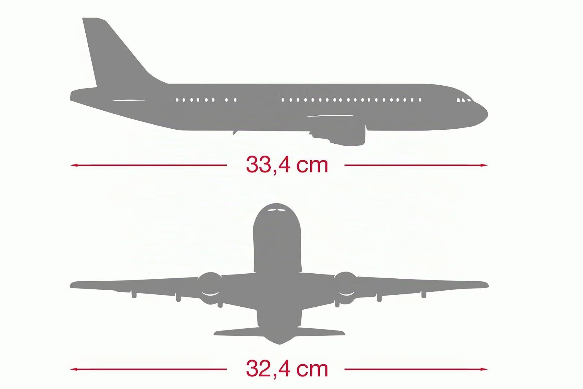 Herpa Modellino aereo Edelweiss Air Airbus A350-900 – HB-IHF "Piz Bernina", miniatura in scala 1:200, da collezione, senza supporto, in plastica